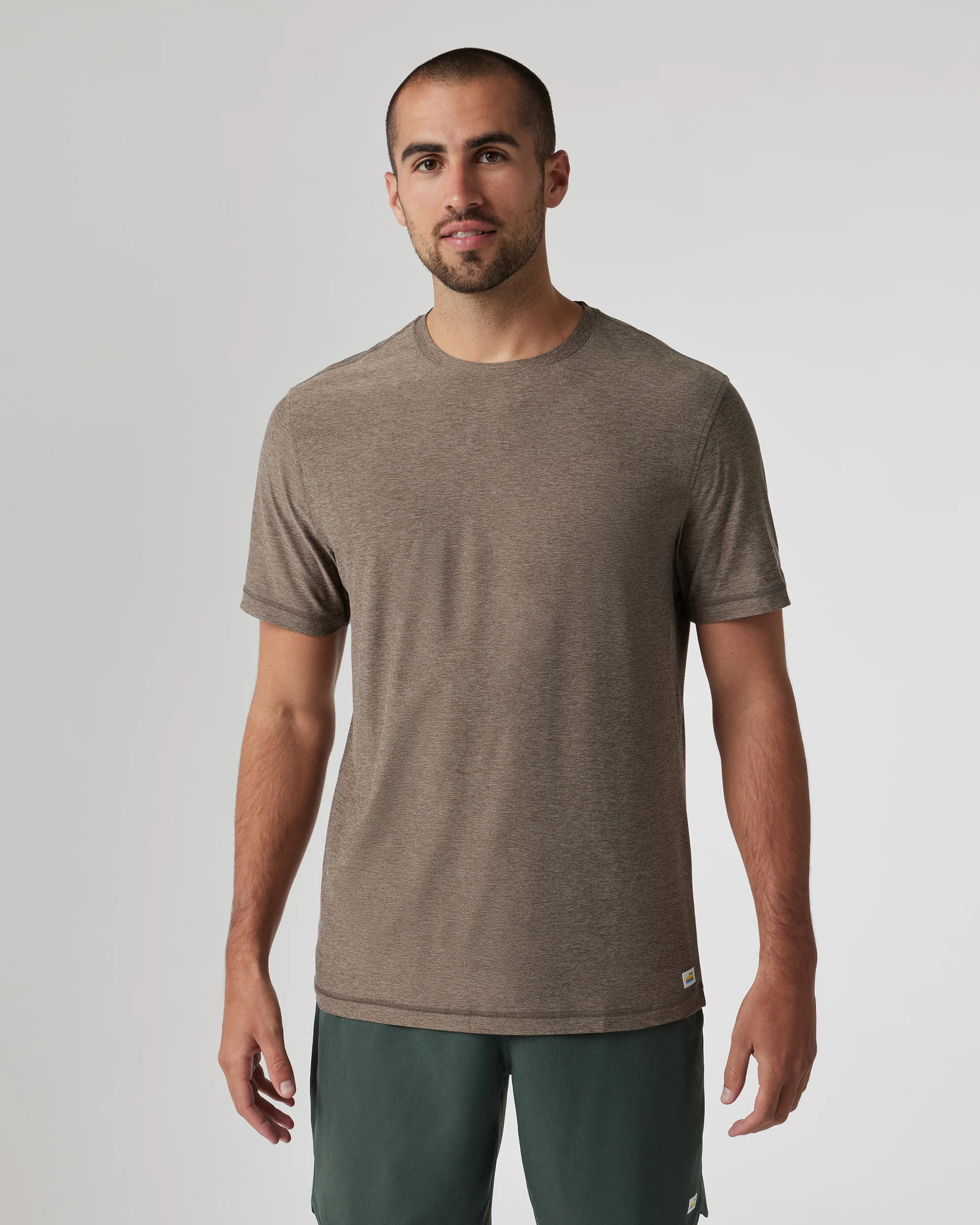 10005-strato-tech-tee-greige-heather-1.webp Strato Tech Tee | Greige Heather