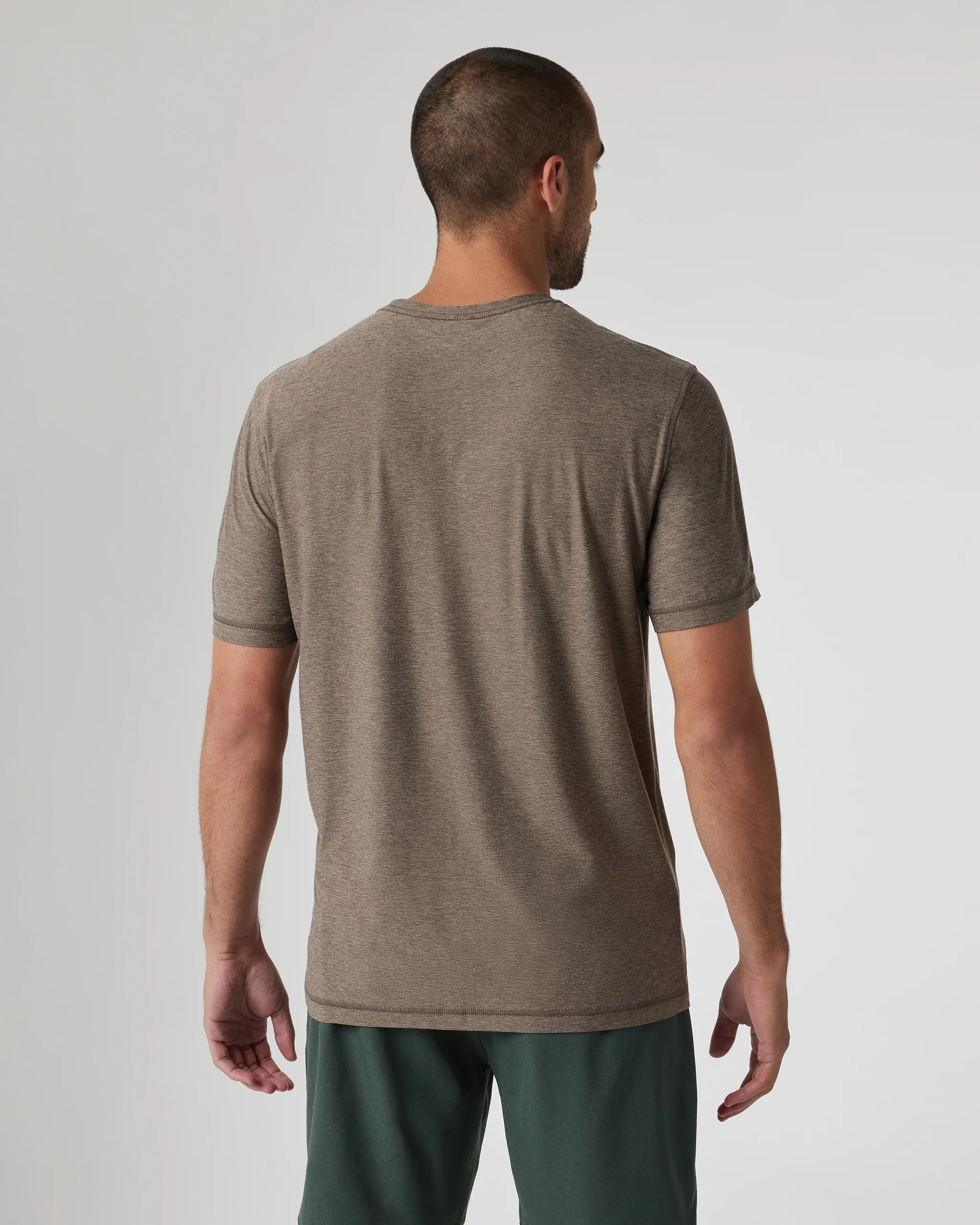 Strato Tech Tee | Greige Heather