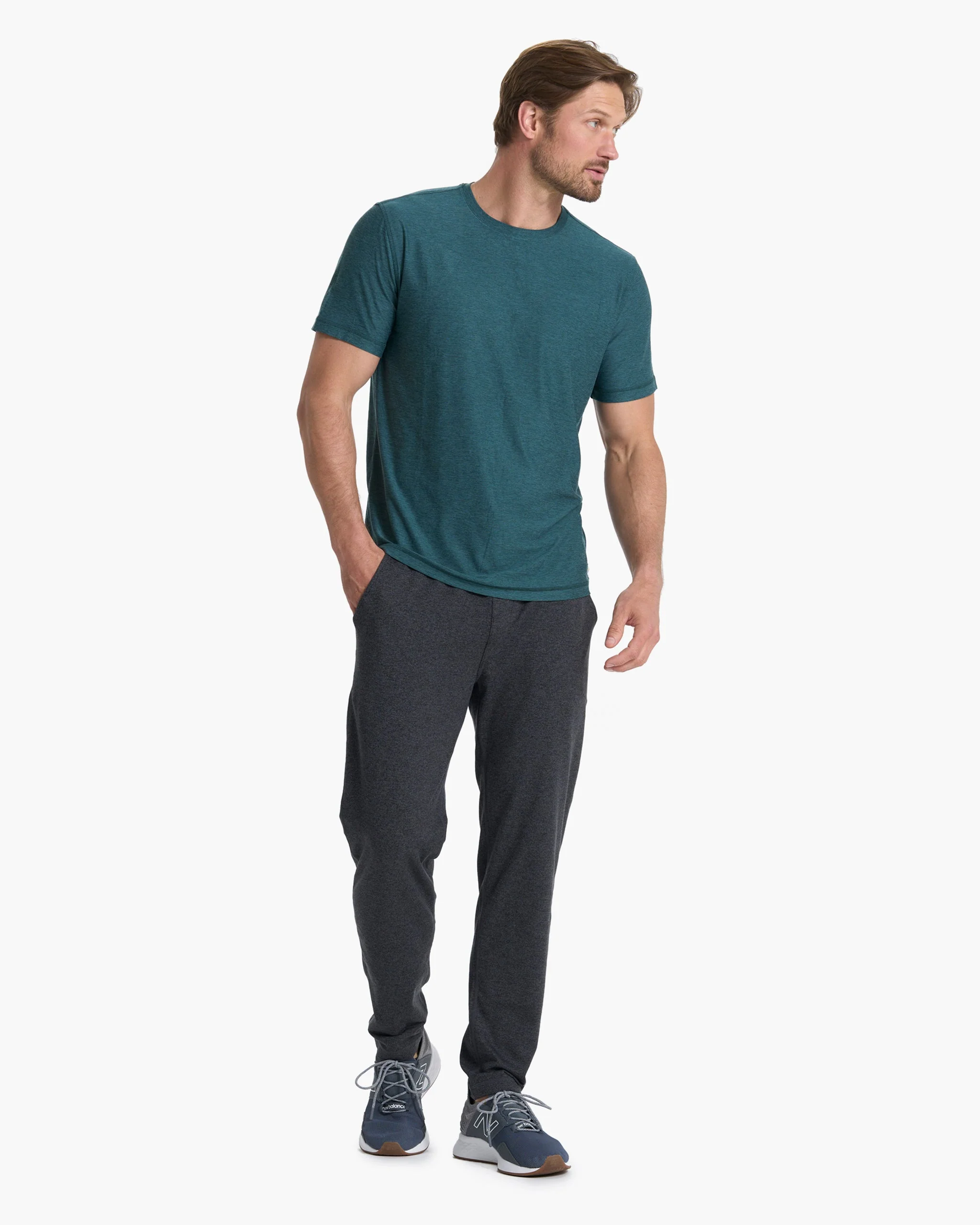 Strato Tech Tee | Beryl Heather