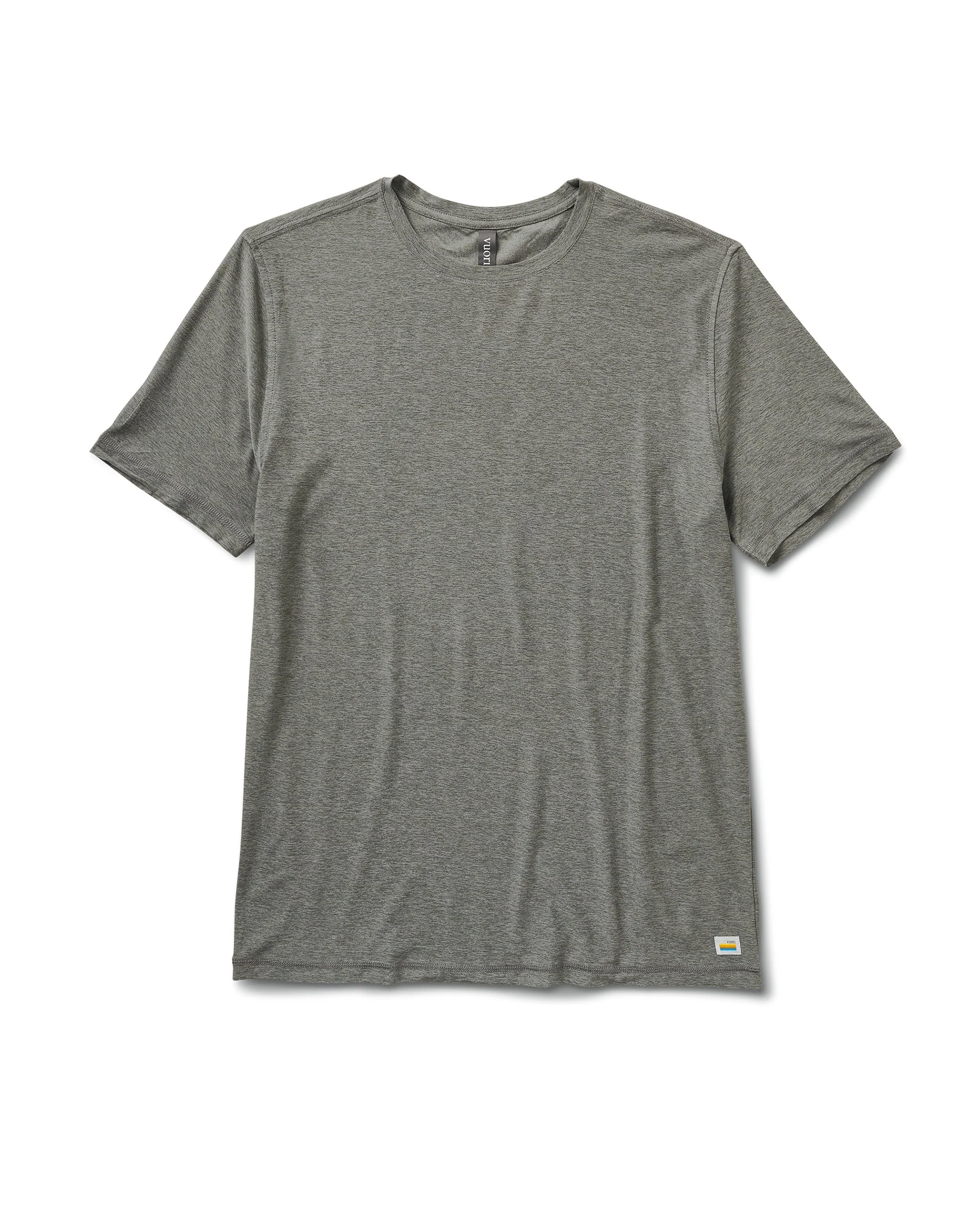 10092-strato-tech-tee-dusty-pine-heather-1.webp Strato Tech Tee | Dusty Pine Heather