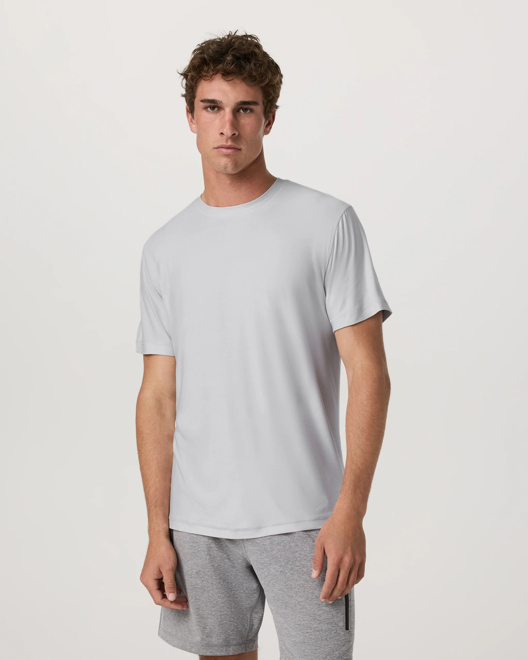 Strato Tech Tee | Frost Grey Heather