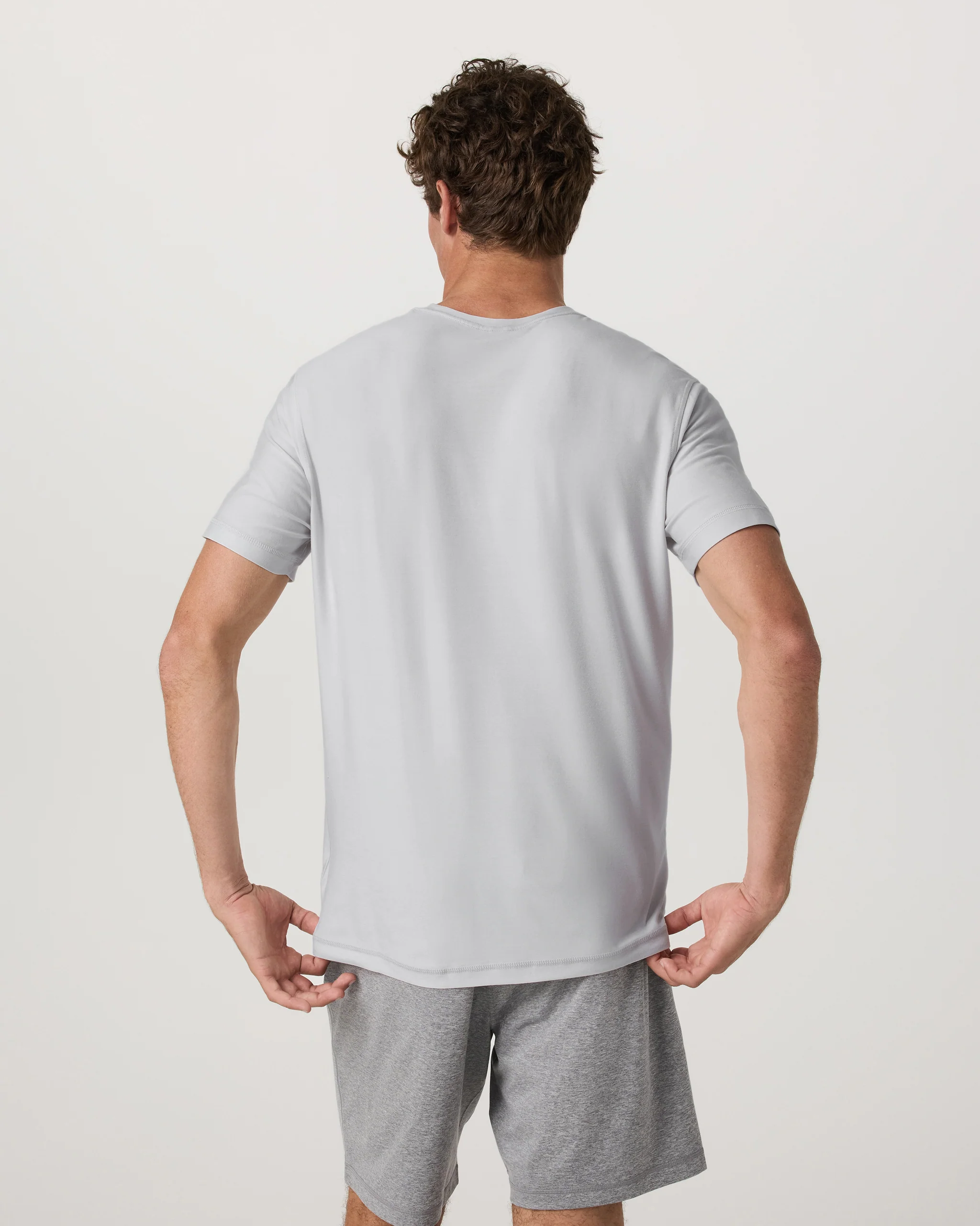 Strato Tech Tee | Frost Grey Heather