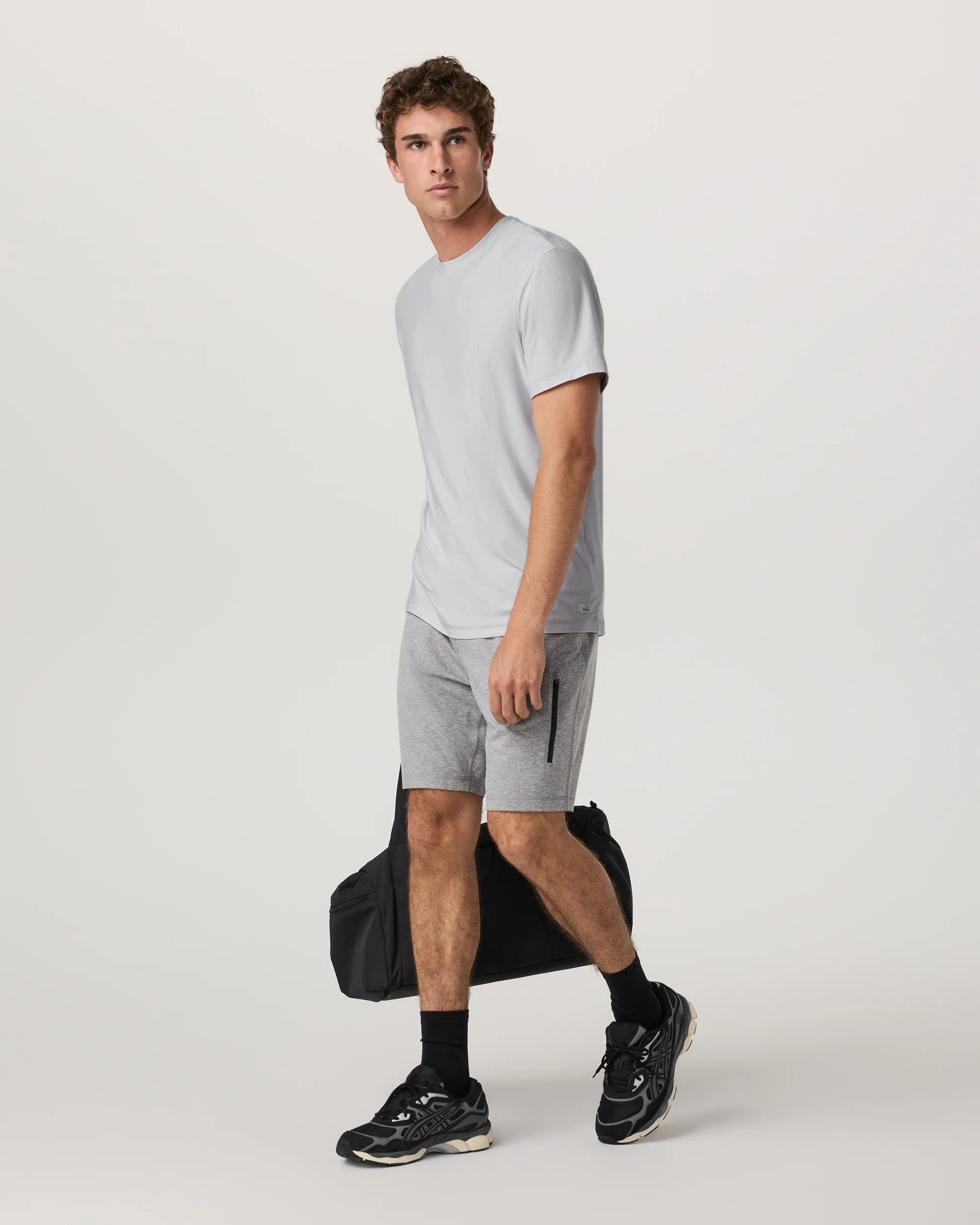 Strato Tech Tee | Frost Grey Heather
