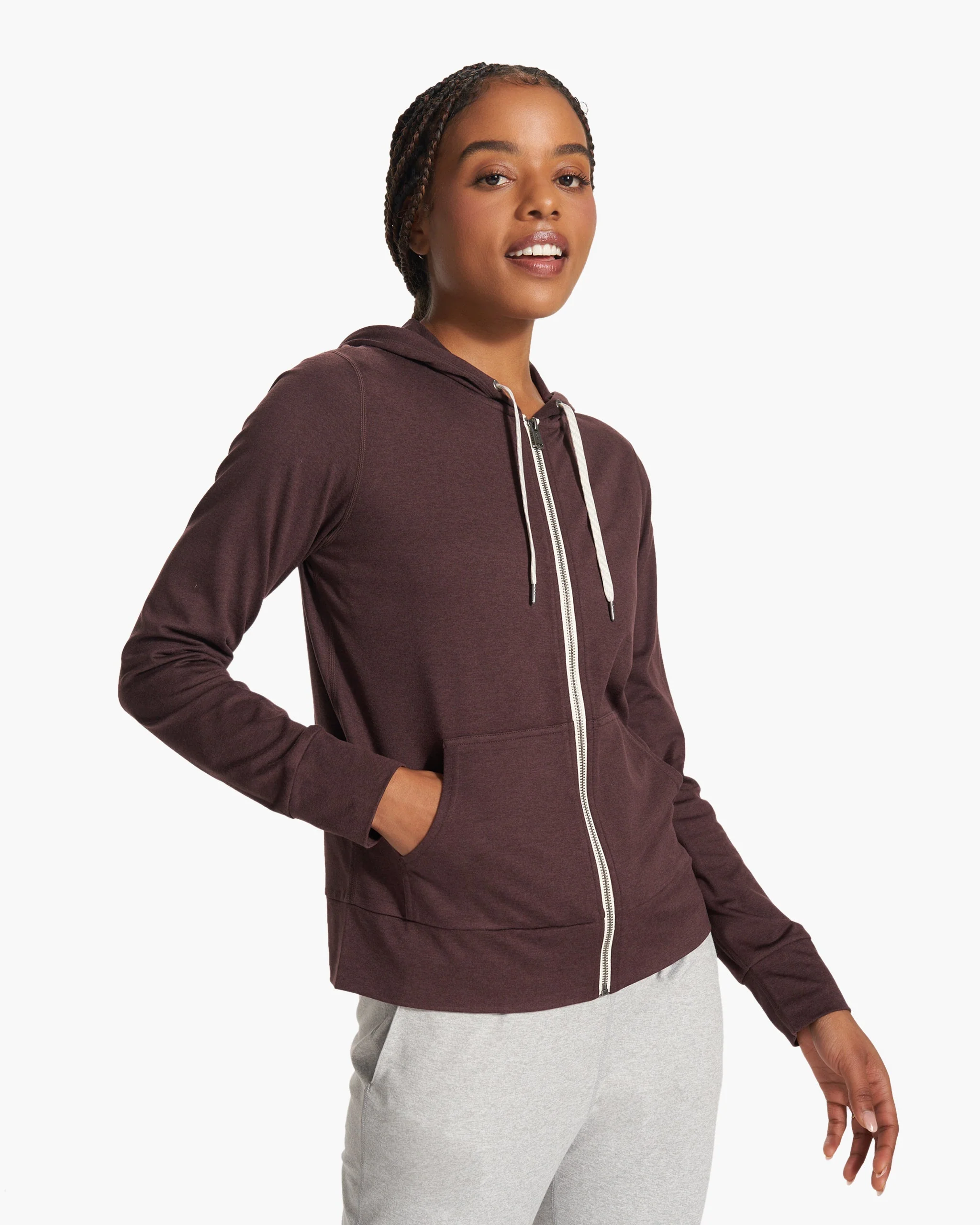 Halo Performance Hoodie 2.0 | Mahogany Heather