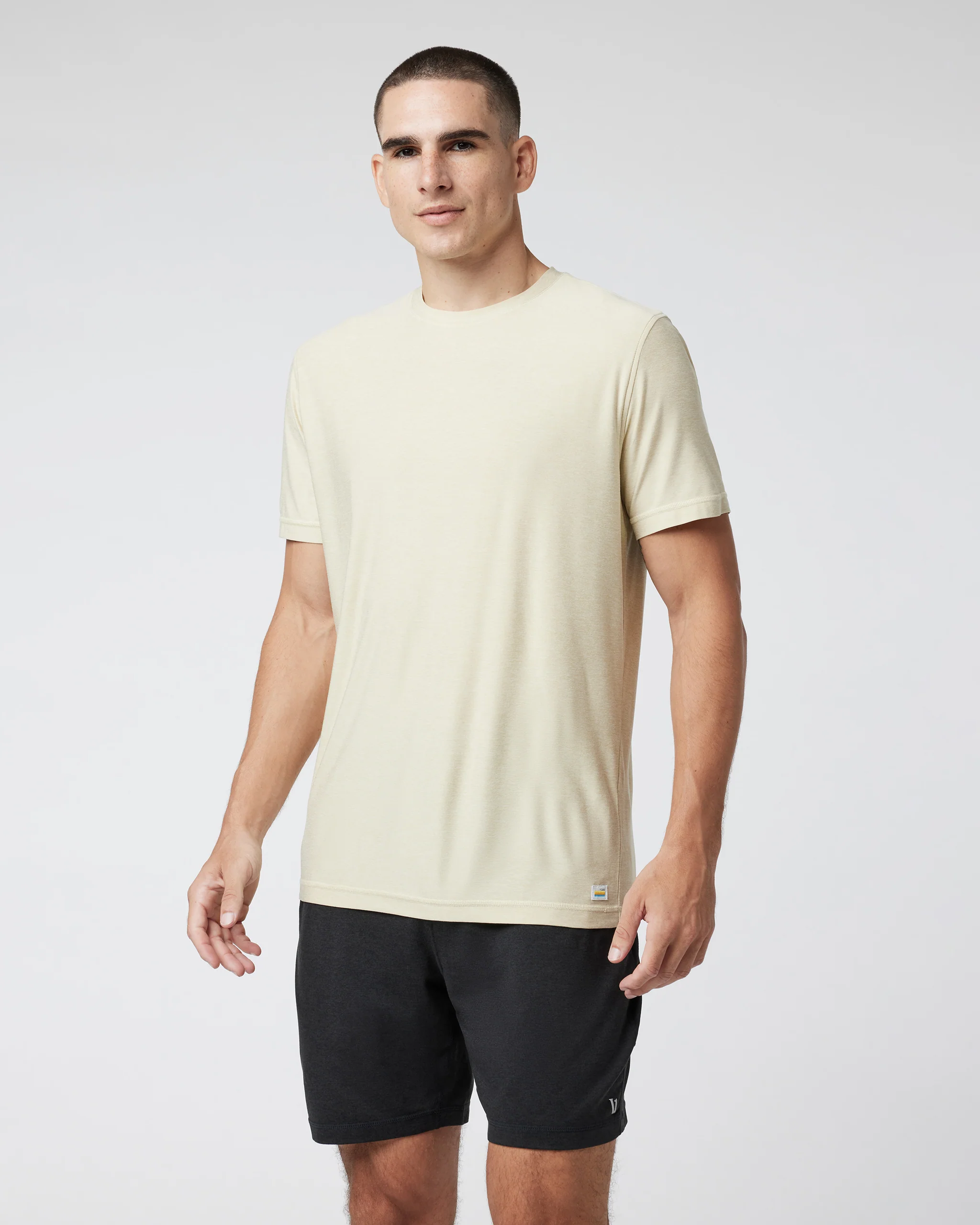 Strato Tech Tee | Cashew Heather
