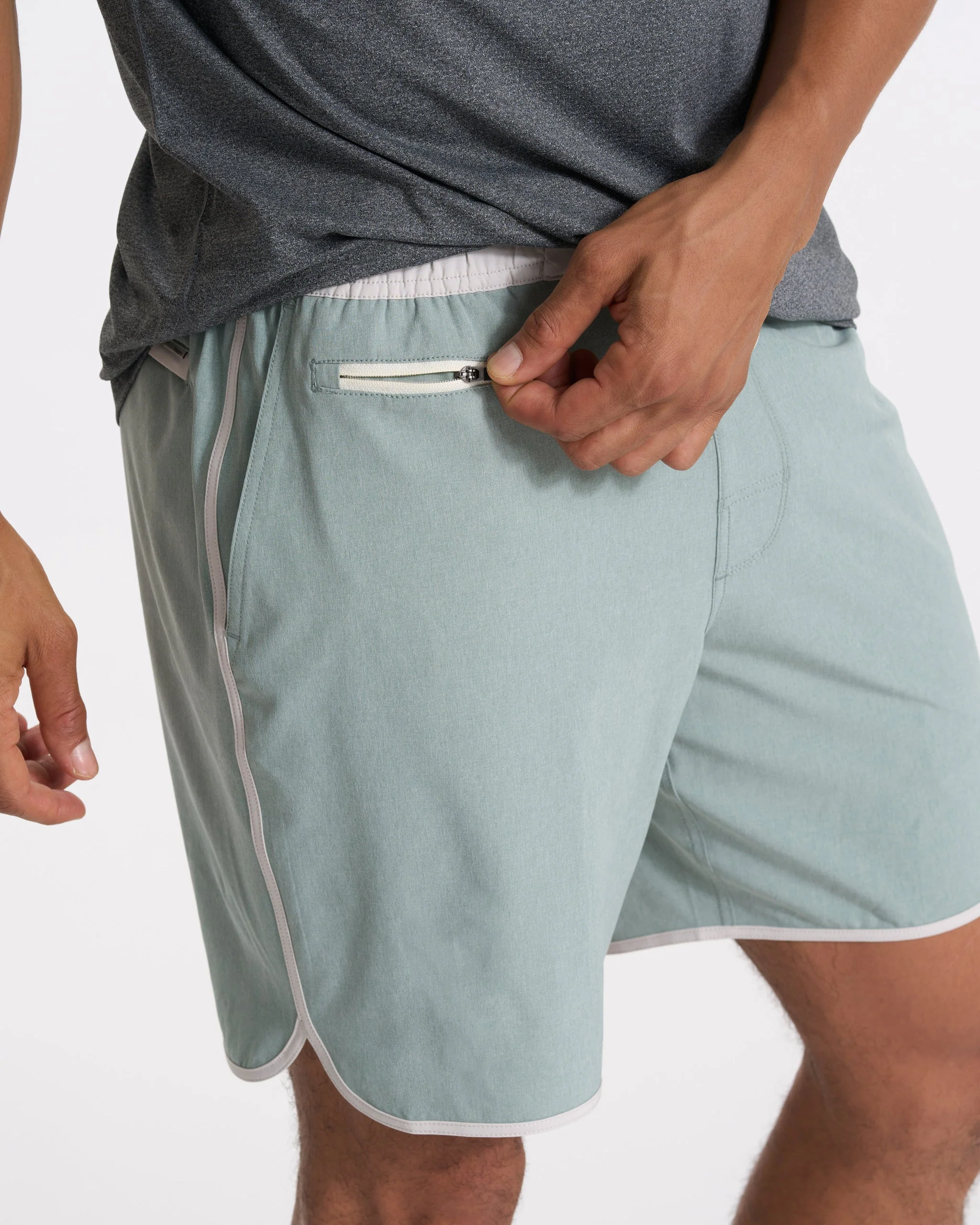 10326-banks-short-unlined-7-neptune-linen-texture-2.webp Banks Short Unlined 7" | Neptune Linen Texture