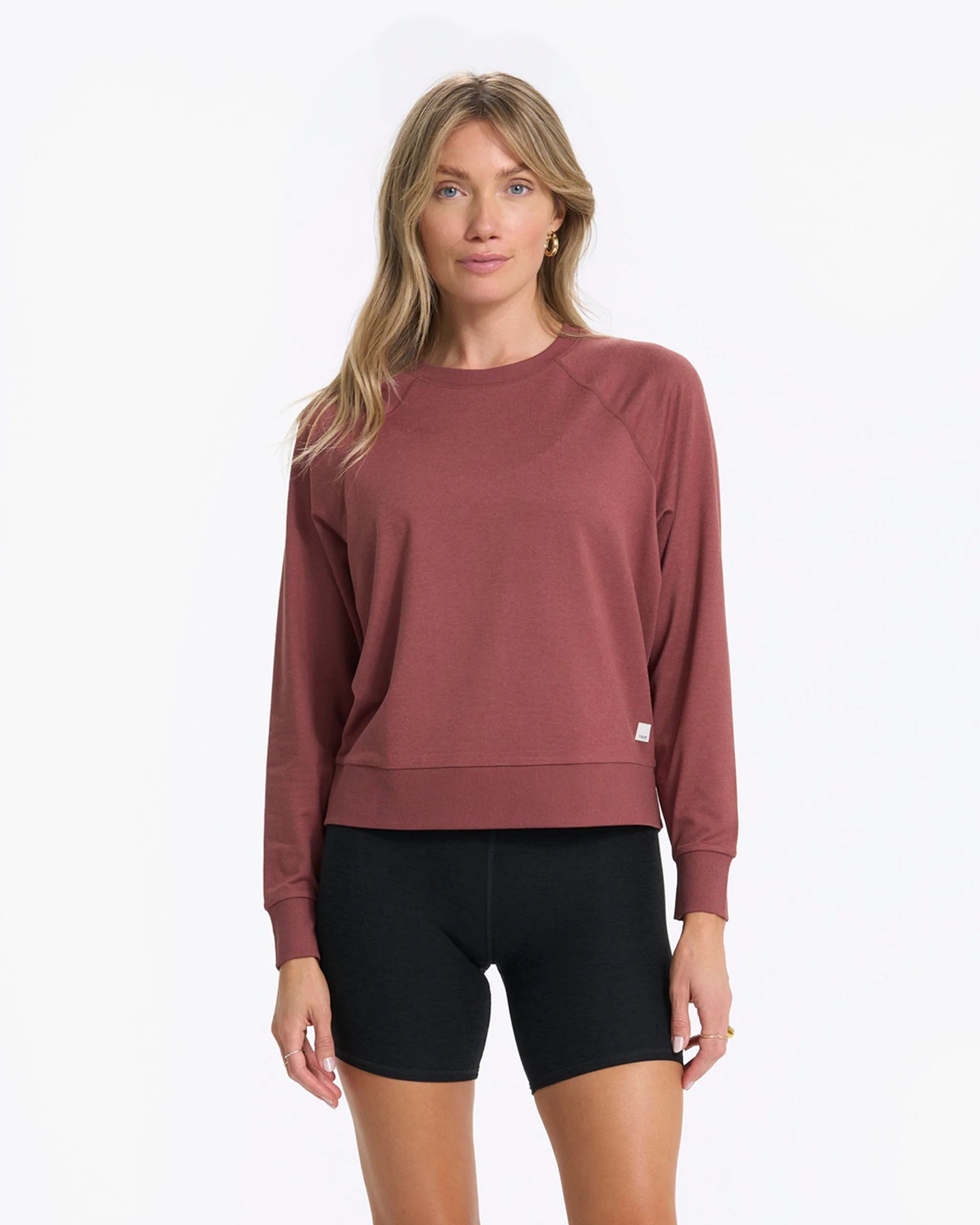 10517-long-sleeve-halo-crew-rosewood-heather-1.webp Long-Sleeve Halo Crew | Rosewood Heather