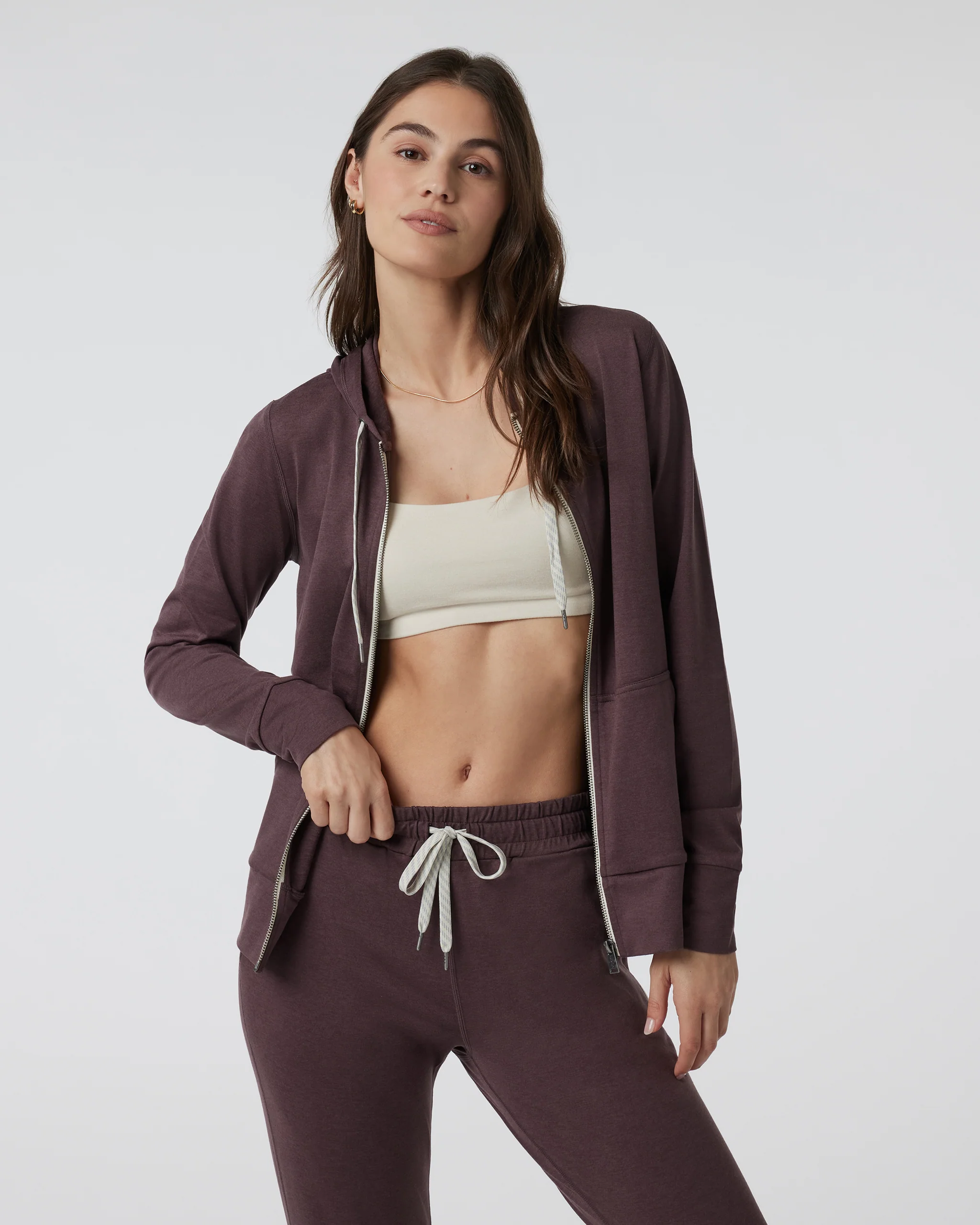 Halo Performance Hoodie 2.0 | Elderberry Heather