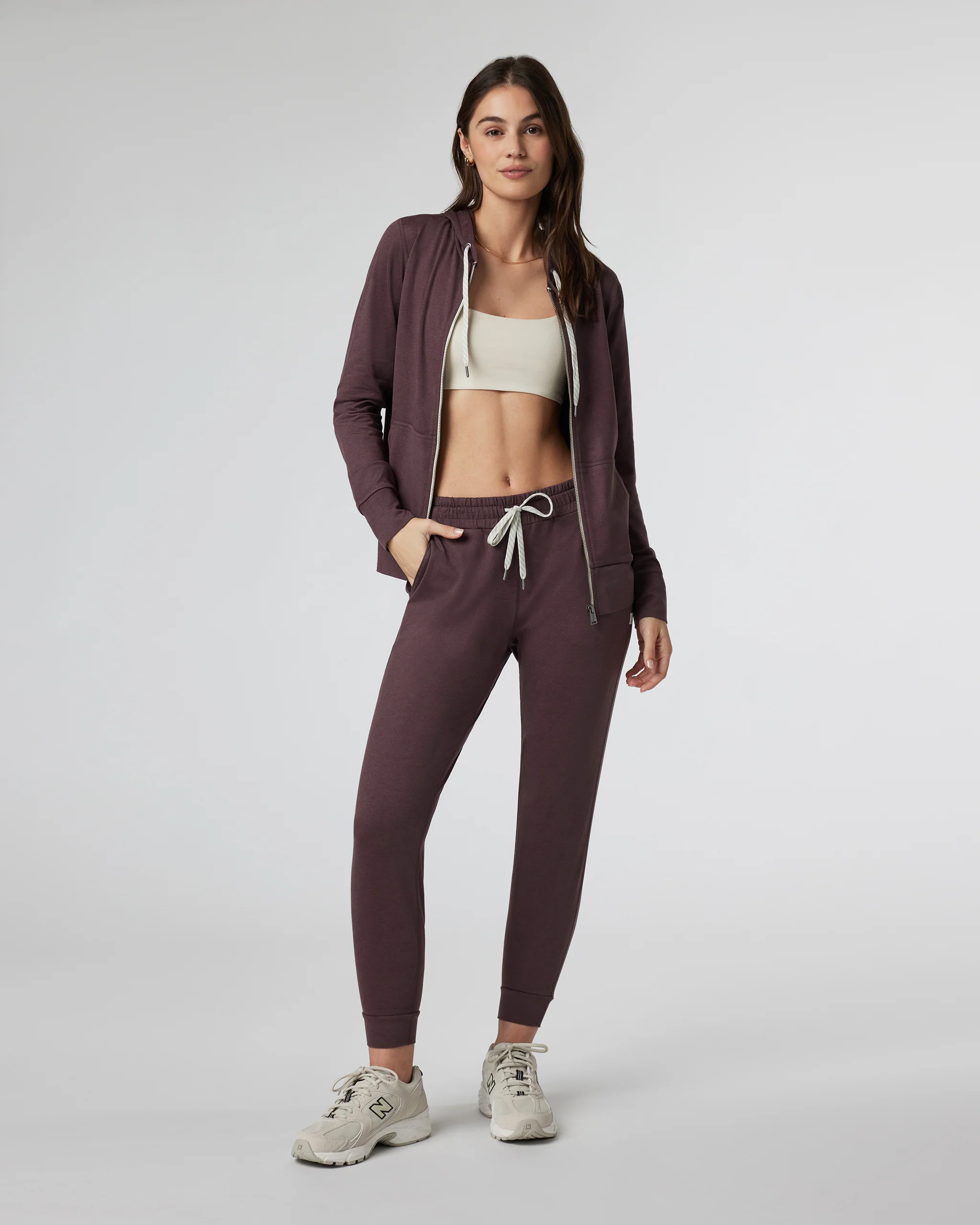 Halo Performance Hoodie 2.0 | Elderberry Heather