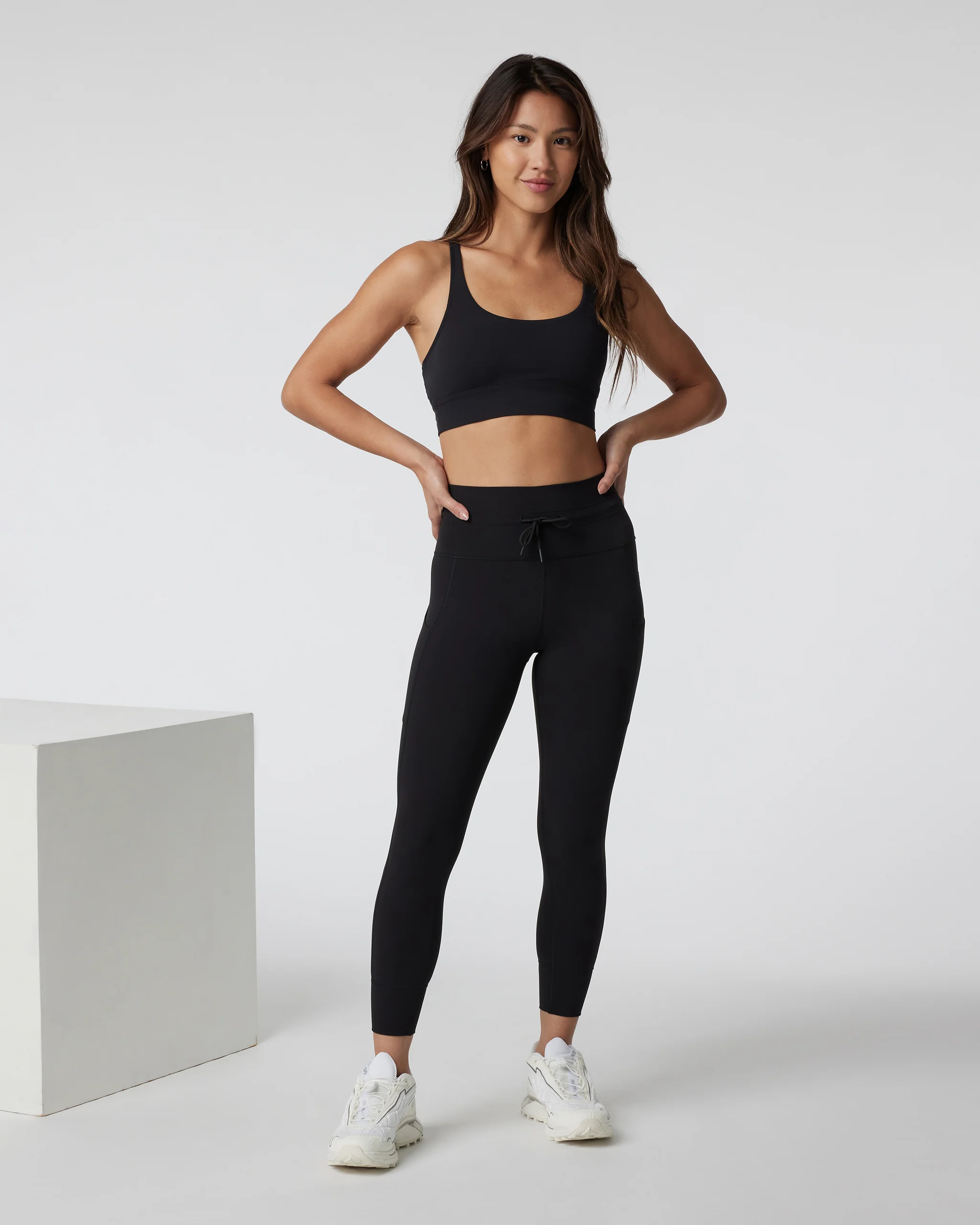 Daily Pocket Legging - Short | Black
