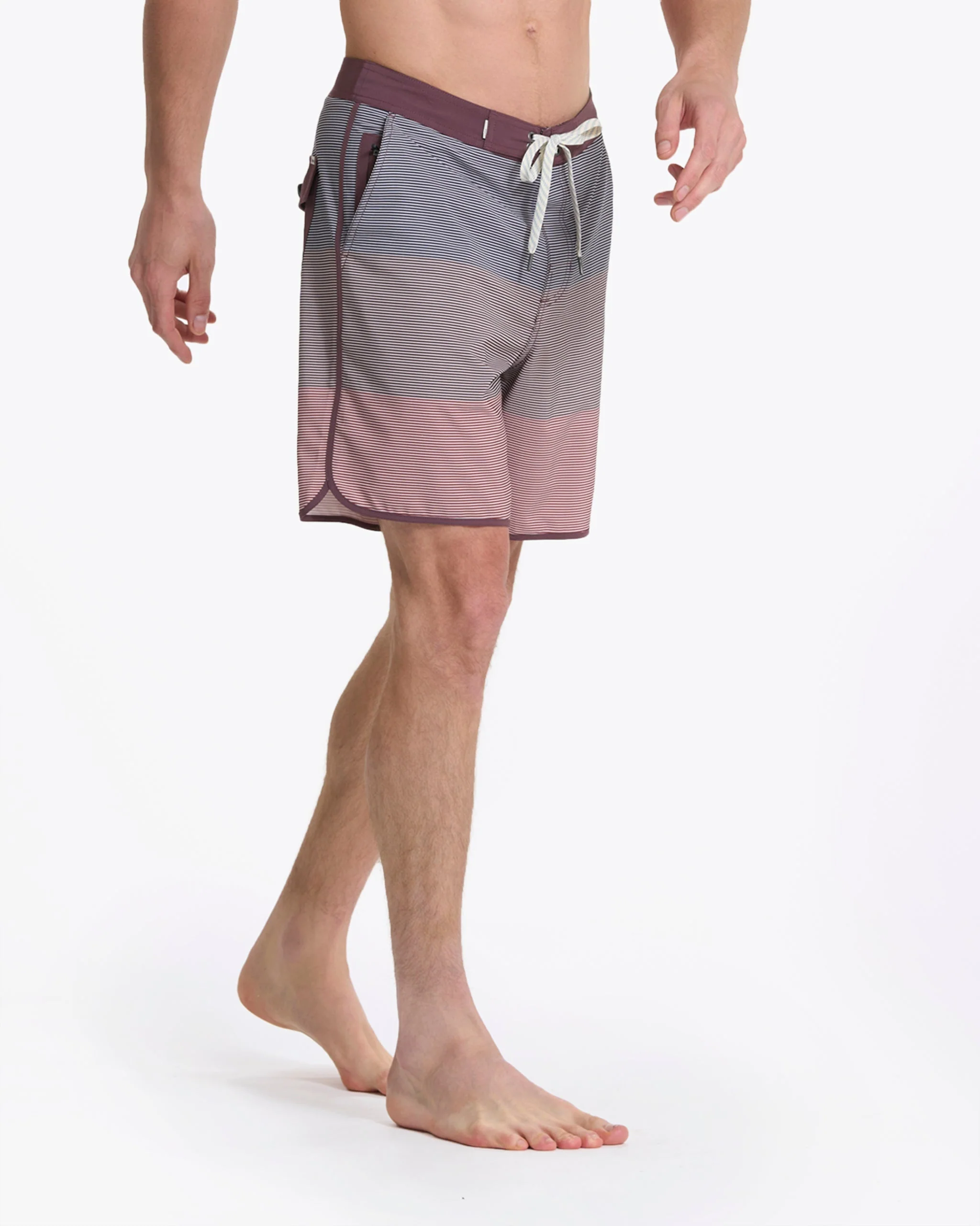 11076-cruise-boardshort-chestnut-wave-stripe-1.webp Cruise Boardshort | Chestnut Wave Stripe
