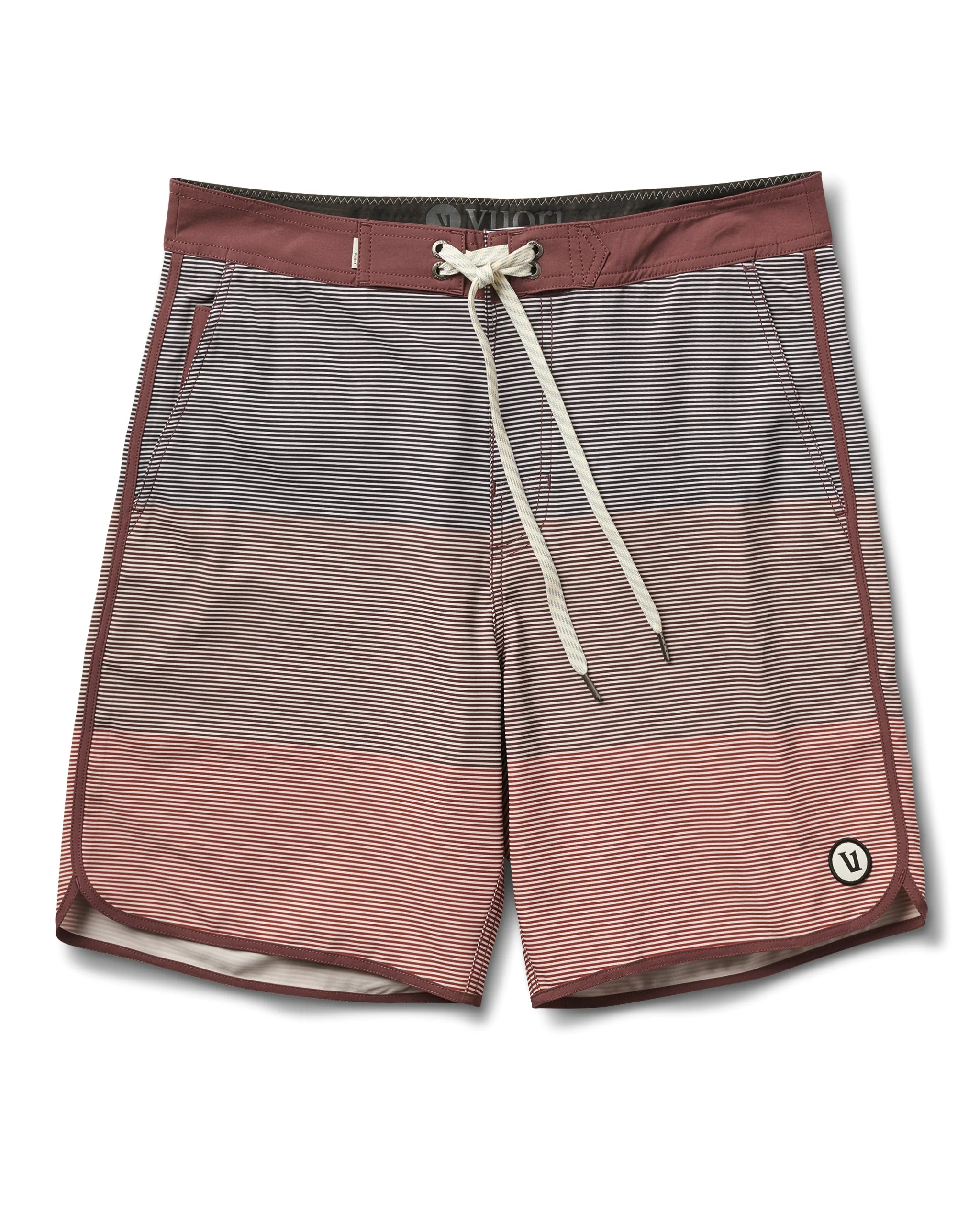 Cruise Boardshort | Chestnut Wave Stripe