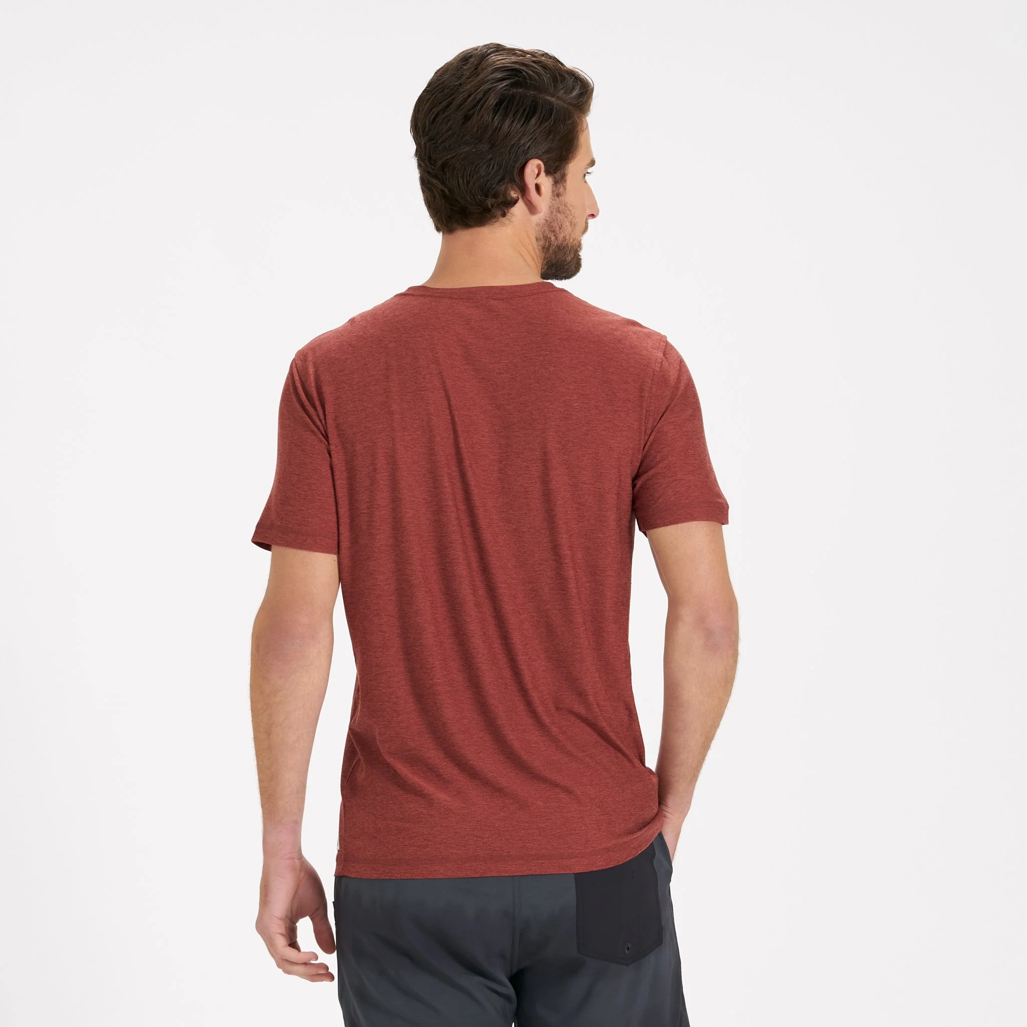Strato Tech Tee | Red Clay Heather