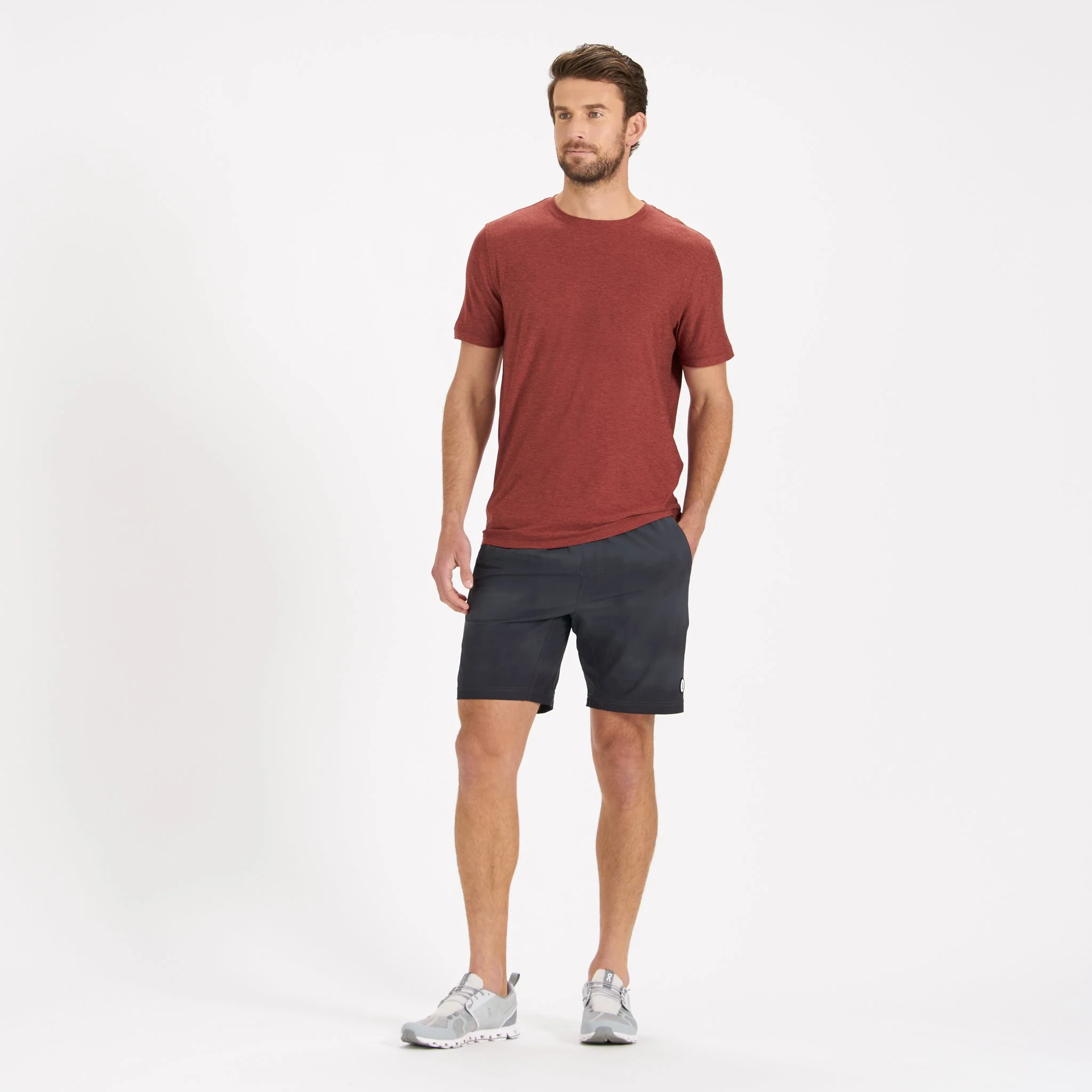 Strato Tech Tee | Red Clay Heather