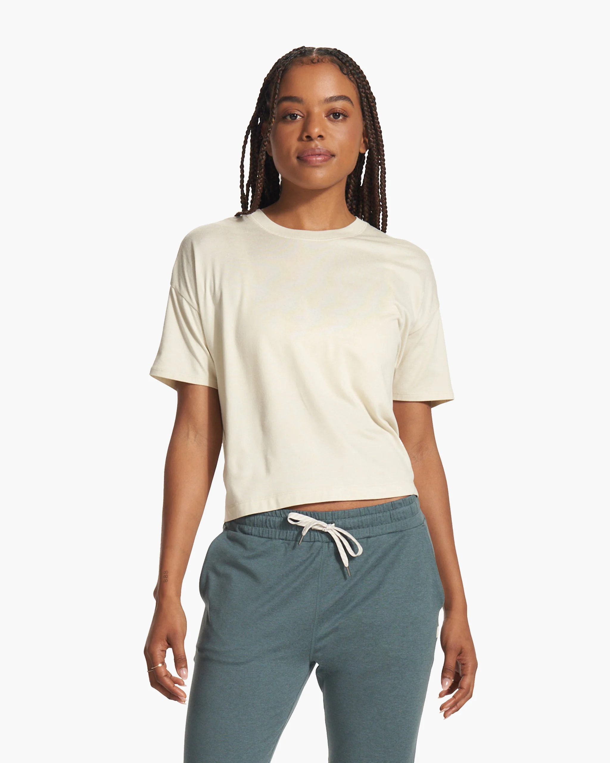 Energy Tee | Bone Heather