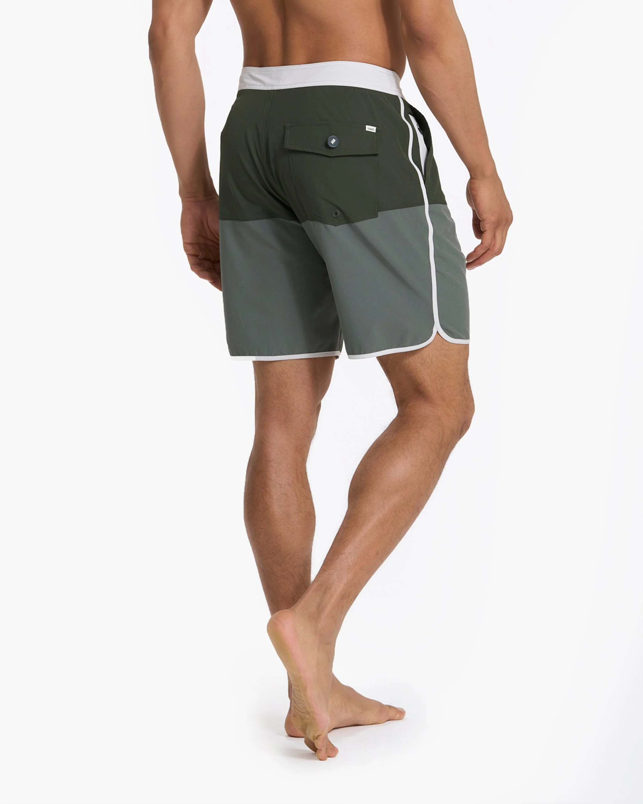 Cruise Boardshort | Dusty Pine Colorblock