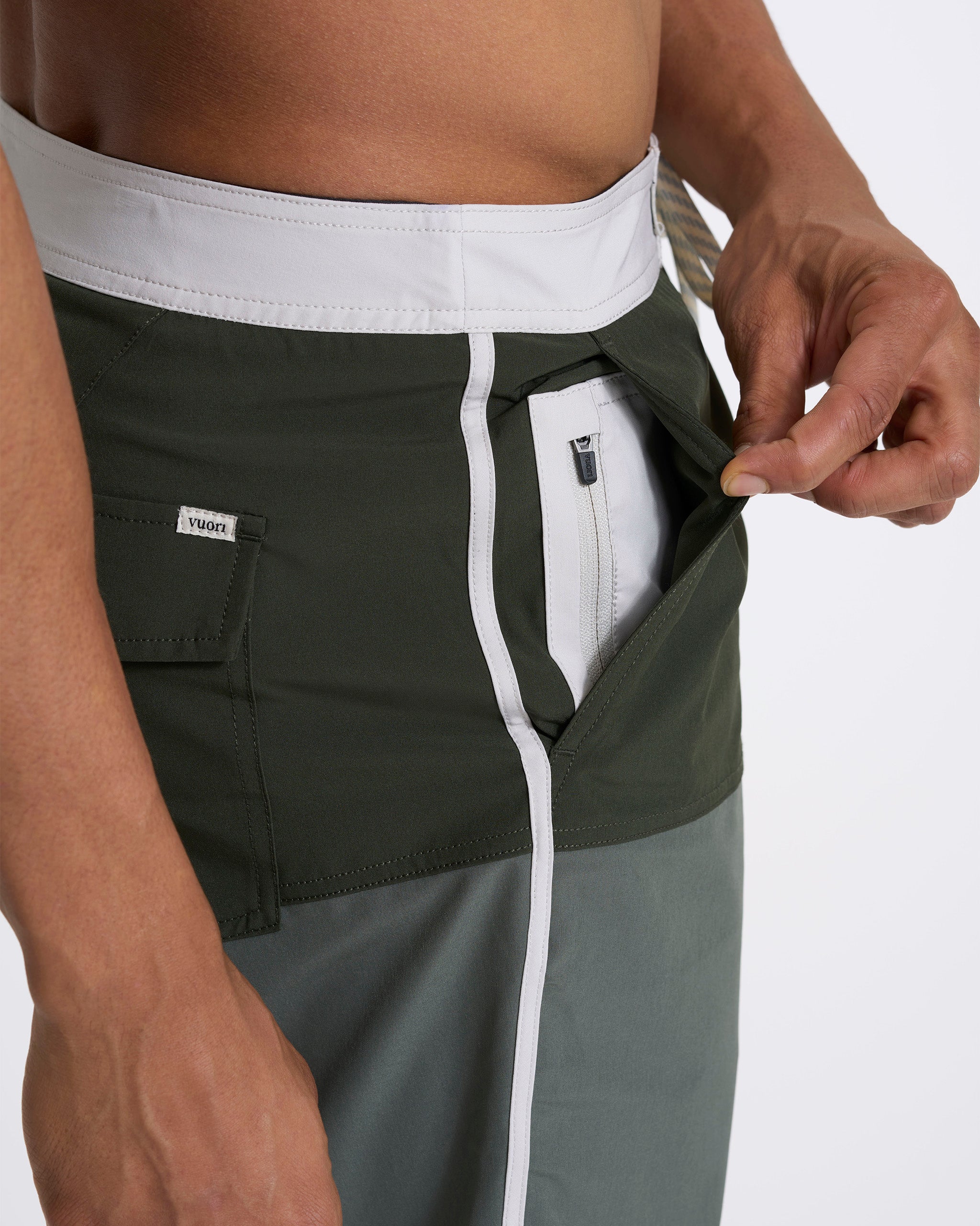 Cruise Boardshort | Dusty Pine Colorblock