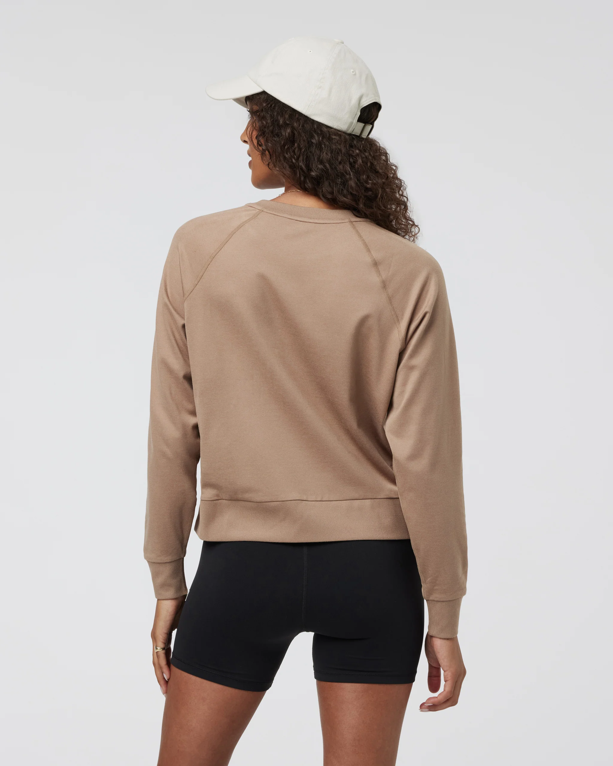 Long Sleeve Halo Crew | Goldenrod Heather