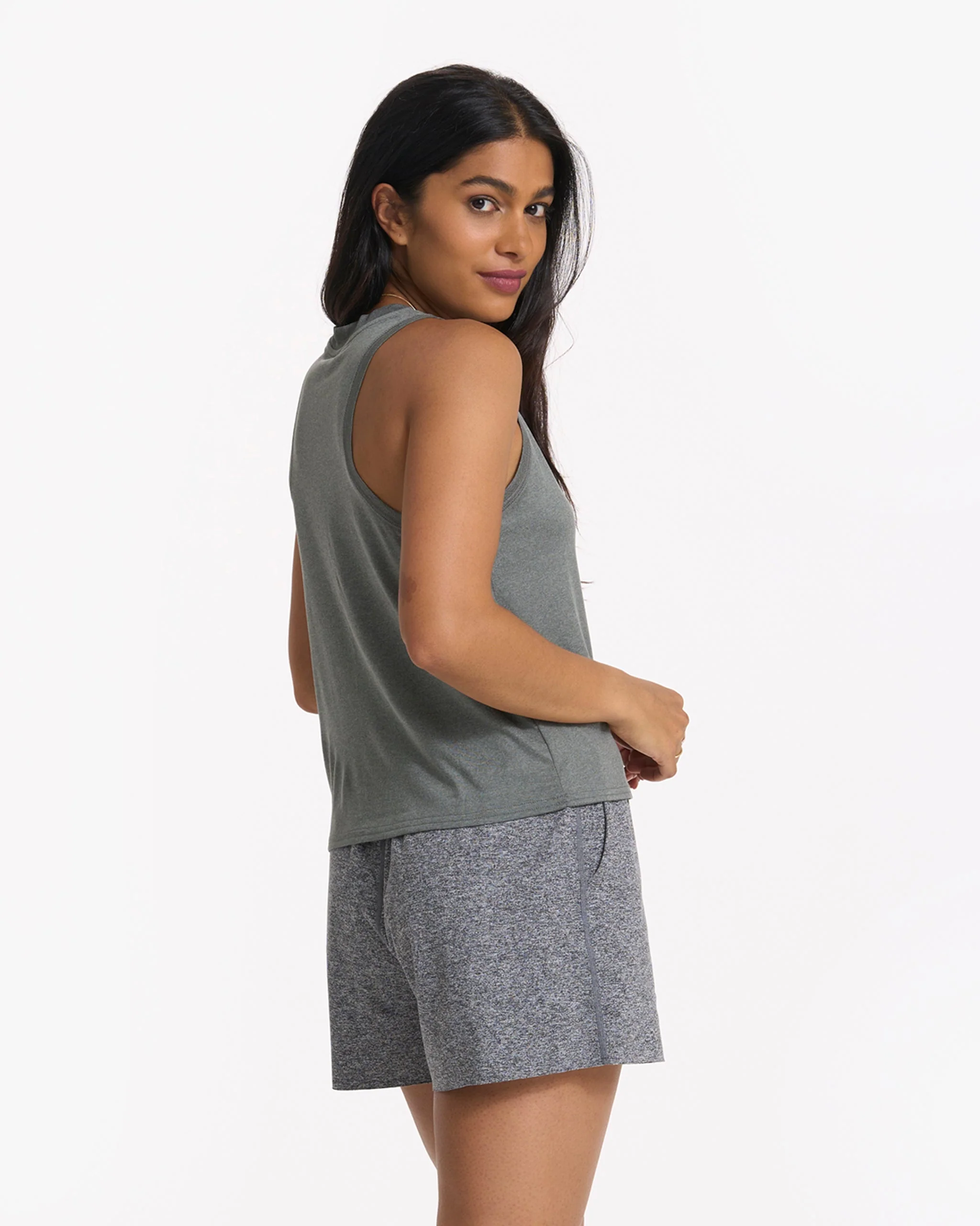 Energy Top | Dark Dusty Pine Heather