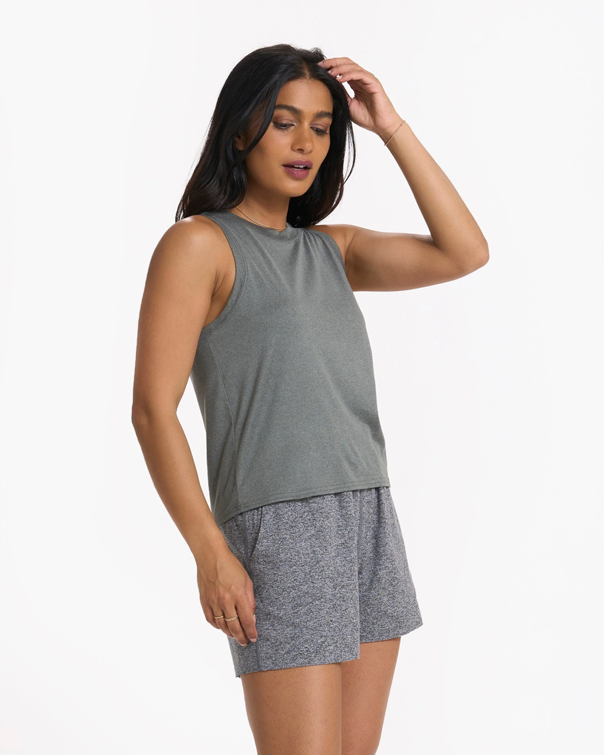 Energy Top | Dark Dusty Pine Heather