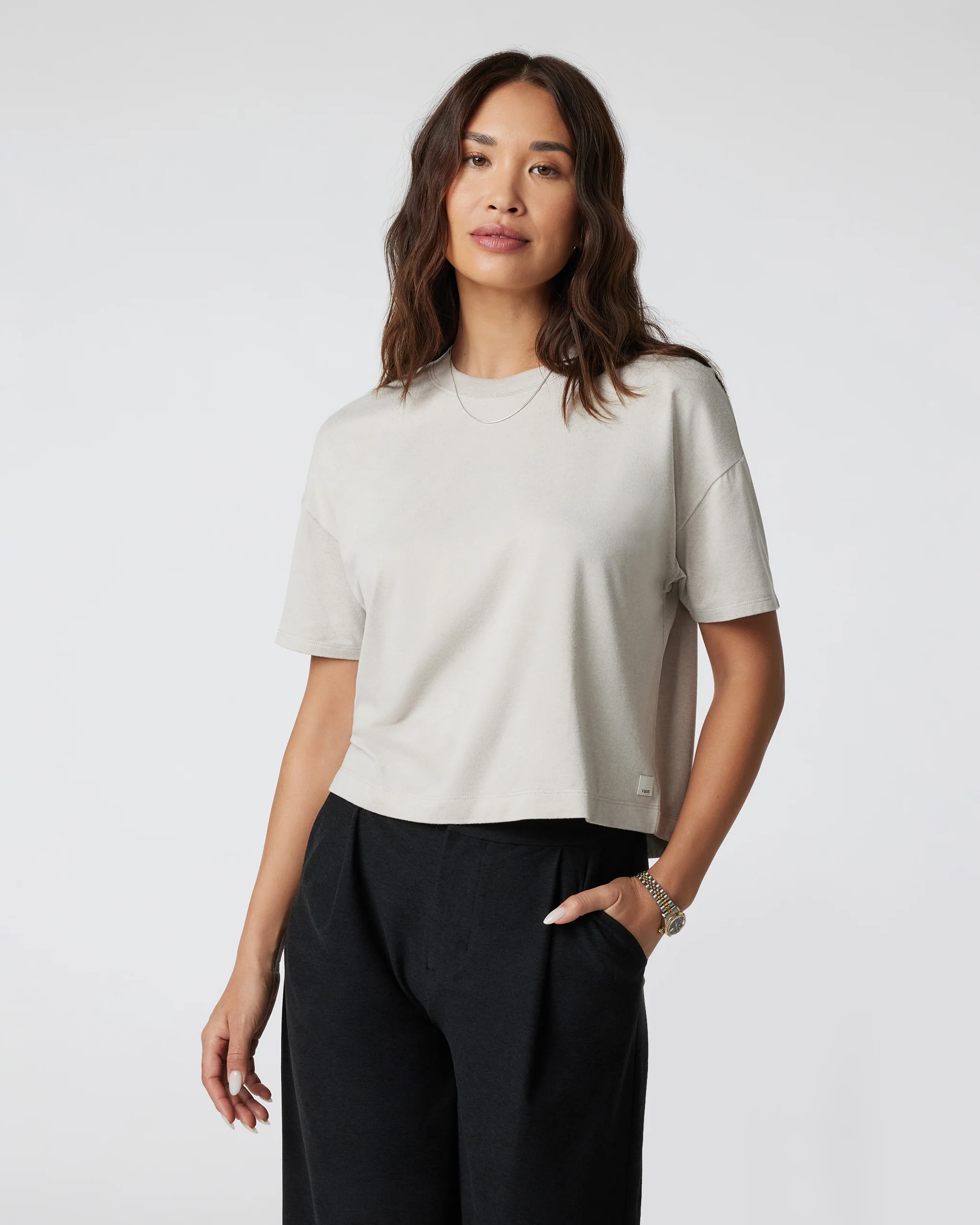 Energy Tee | Ecru Heather