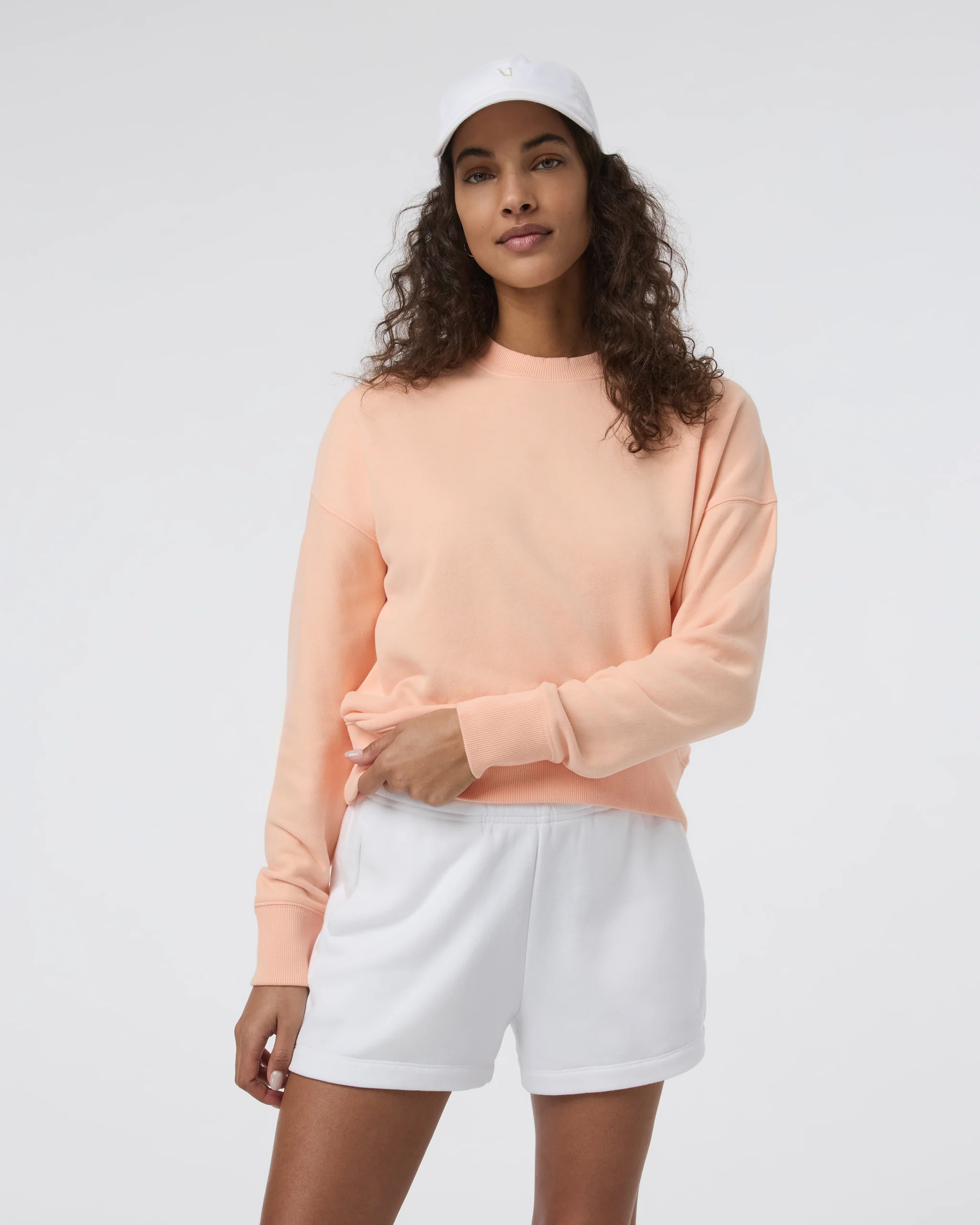 Sedona Weekender Crew | Bright Peach