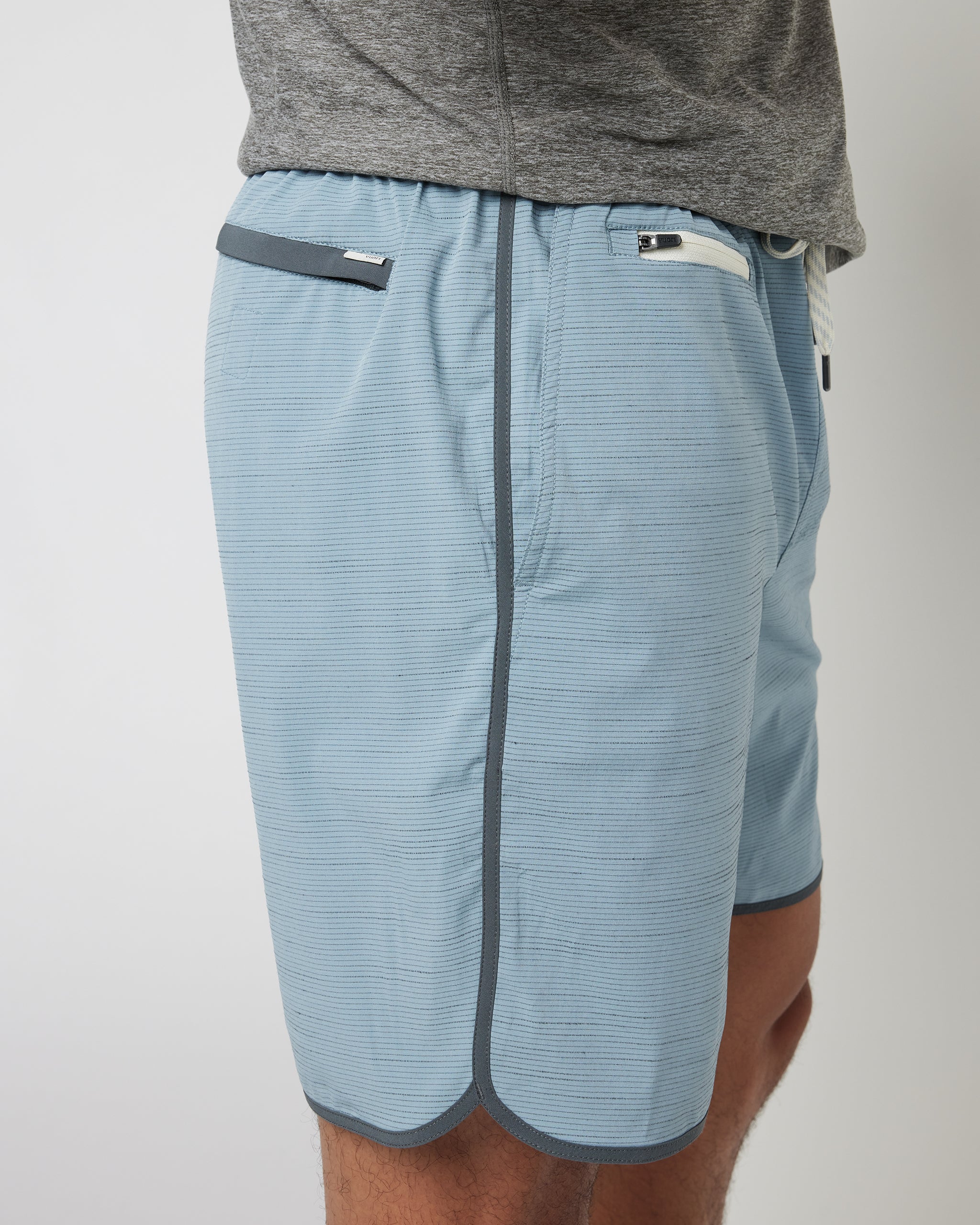 Banks Short Unlined 7" | Shade Slub Stripe