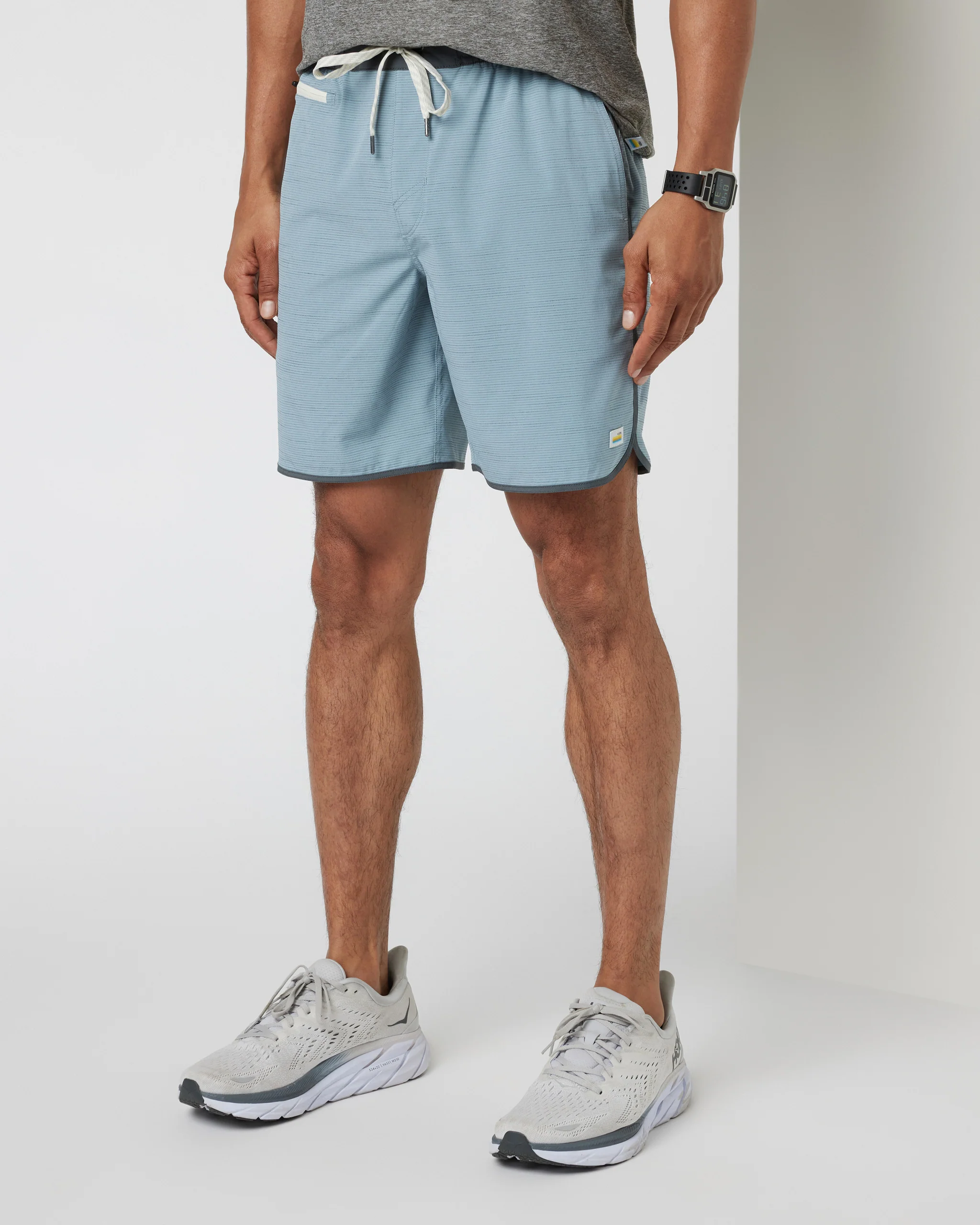 Banks Short Unlined 7" | Shade Slub Stripe