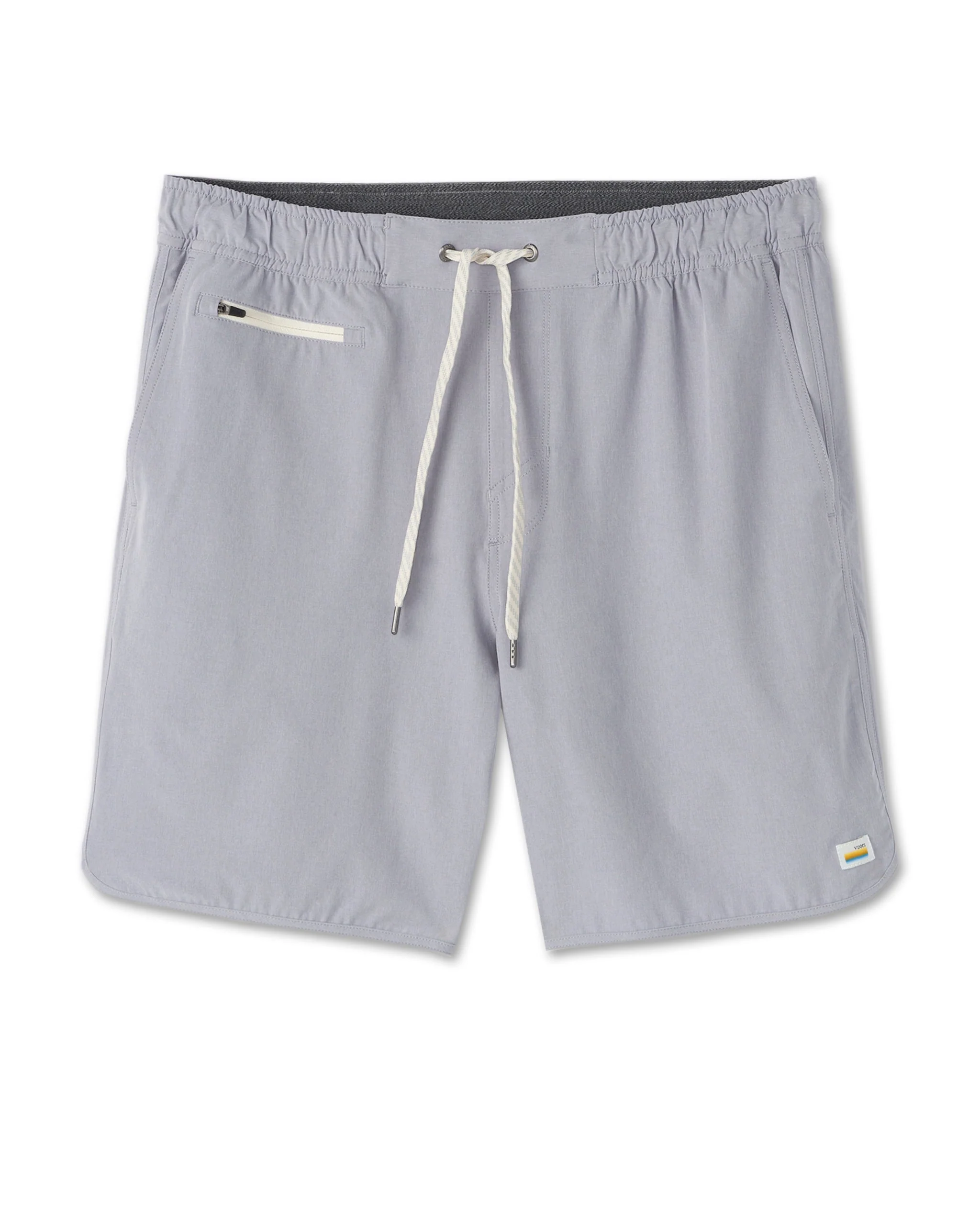 Banks Short Unlined 7" | Marble Linen Texture