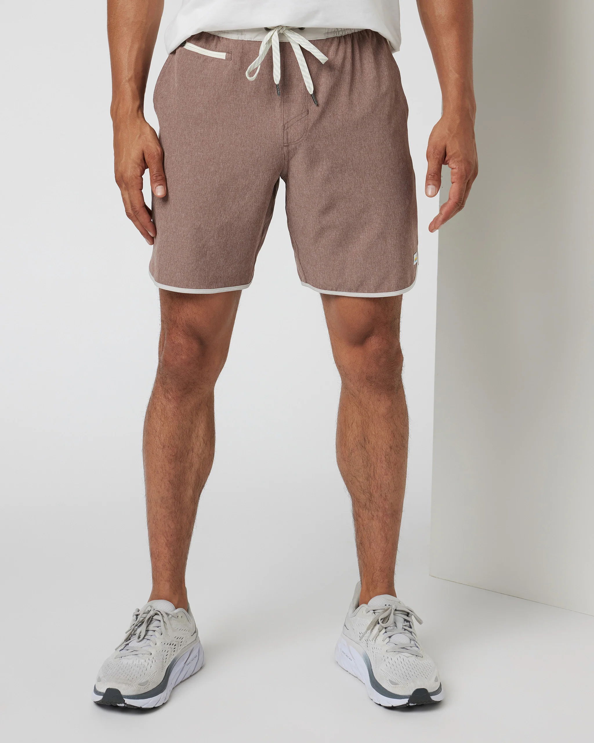 11895-banks-short-unlined-7-clove-linen-texture-1.webp Banks Short Unlined 7" | Clove Linen Texture