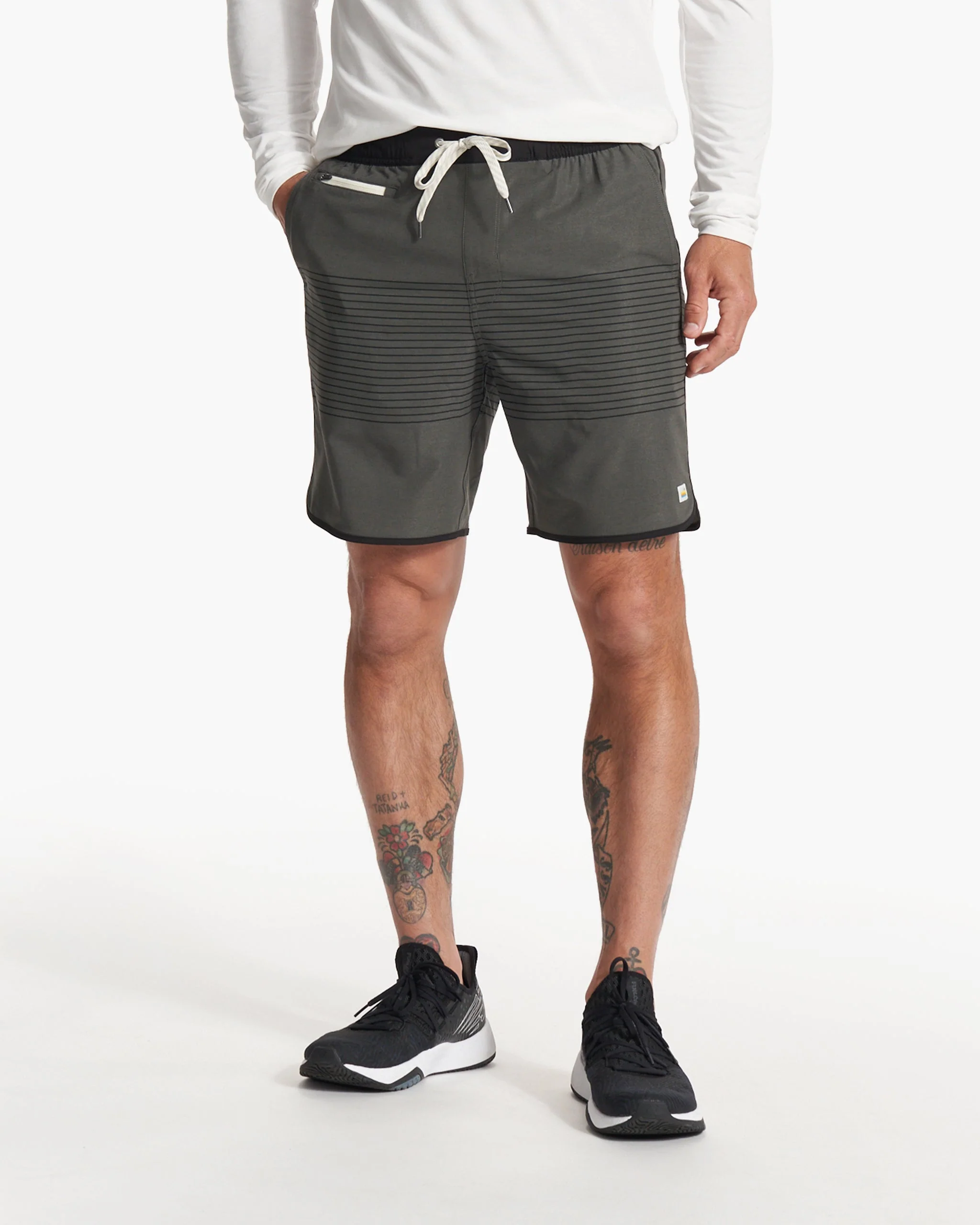 12169-banks-short-unlined-7-balsam-stripe-1.webp Banks Short Unlined 7" | Balsam Stripe