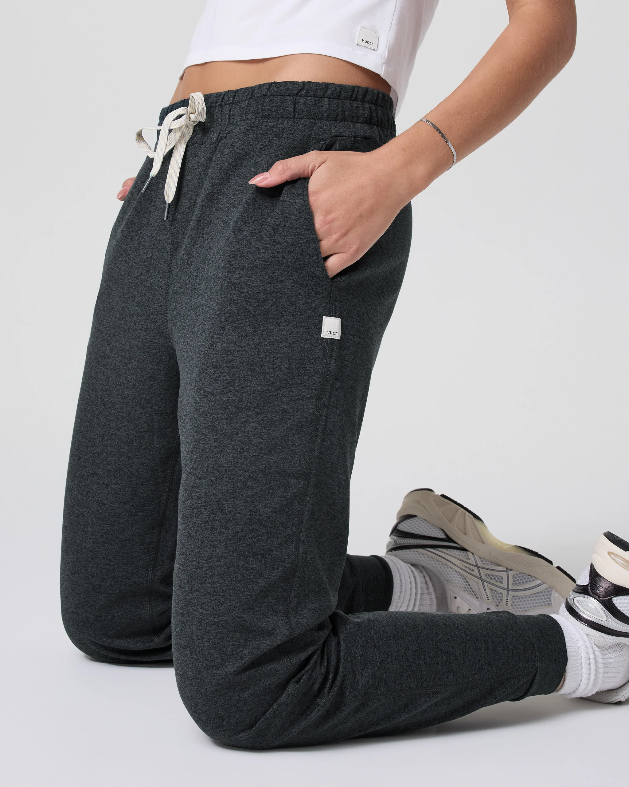 Performance Jogger - Long | Charcoal Heather