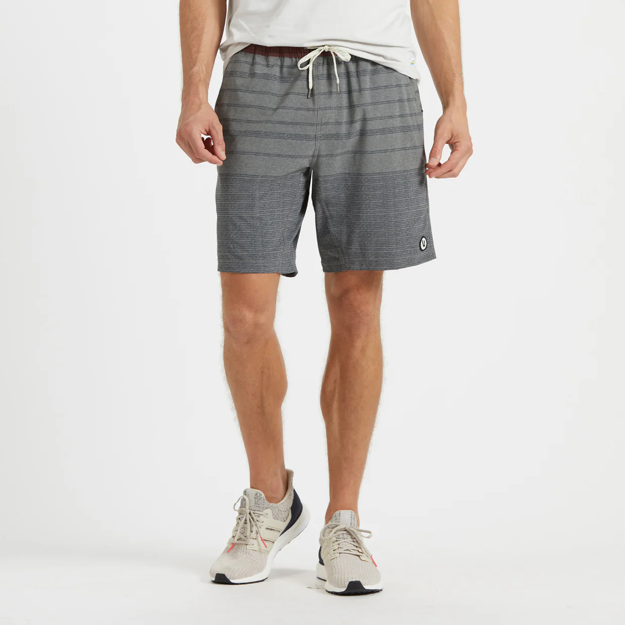 12318-kore-short-lined-7-grey-varied-stripe-1.webp Kore Short Lined 7" | Grey Varied Stripe