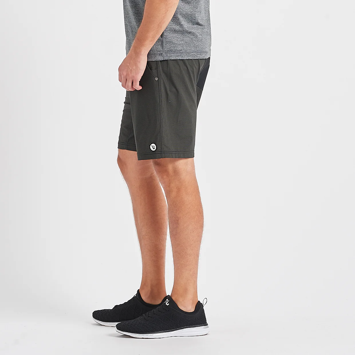 12470-kore-short-evergreen-black-stripe-2.webp Kore Short | Evergreen Black Stripe