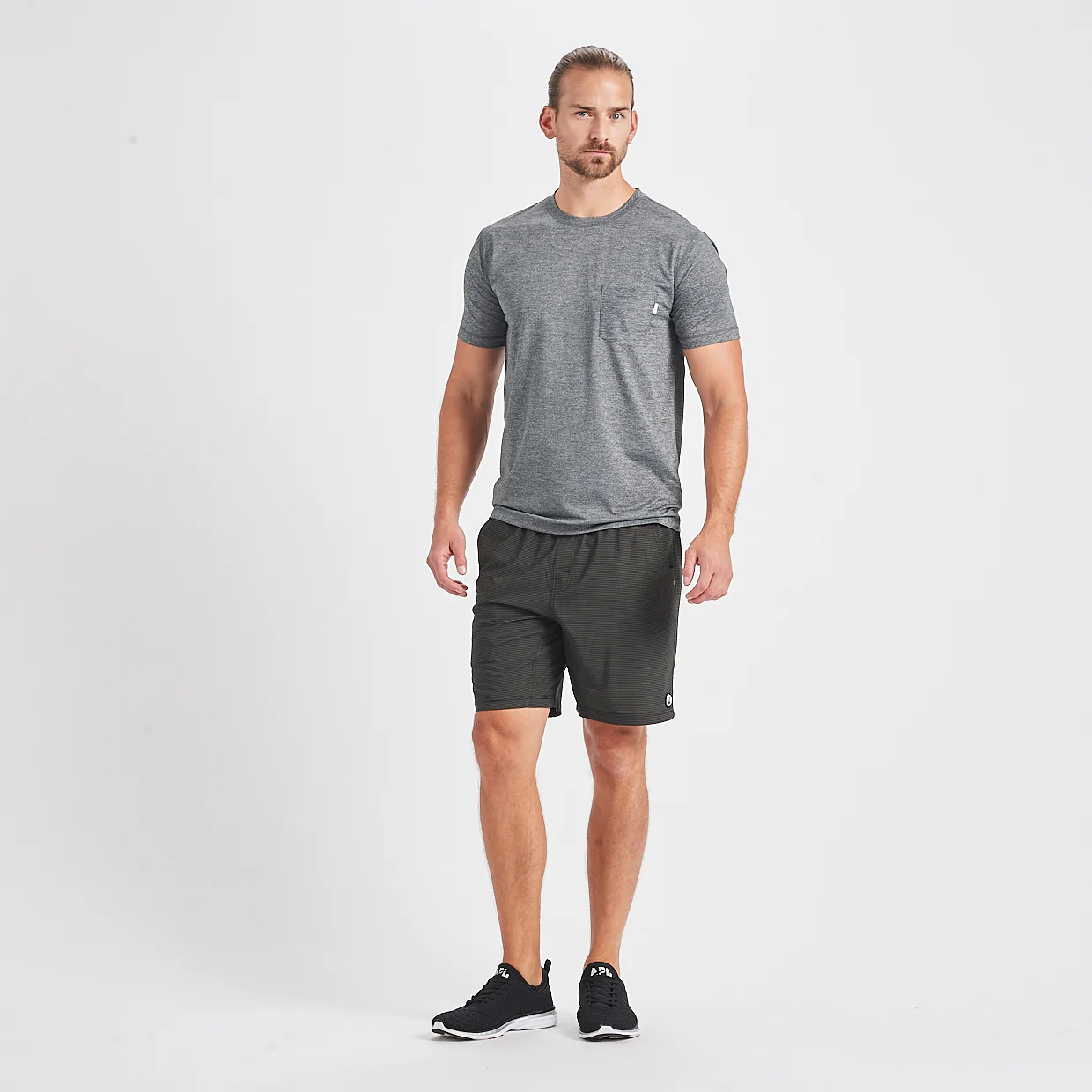 12470-kore-short-evergreen-black-stripe-3.webp Kore Short | Evergreen Black Stripe