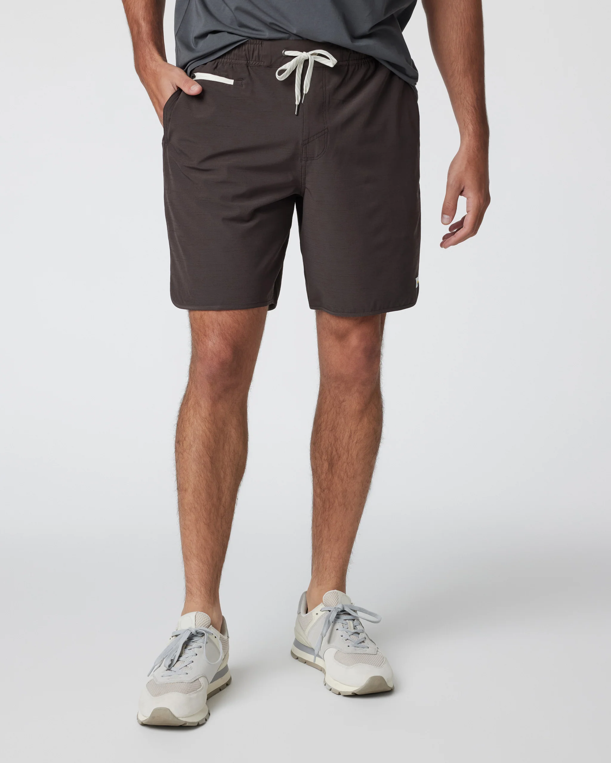 12476-banks-short-unlined-7-sangria-slub-stripe-1.webp Banks Short Unlined 7" | Sangria Slub Stripe