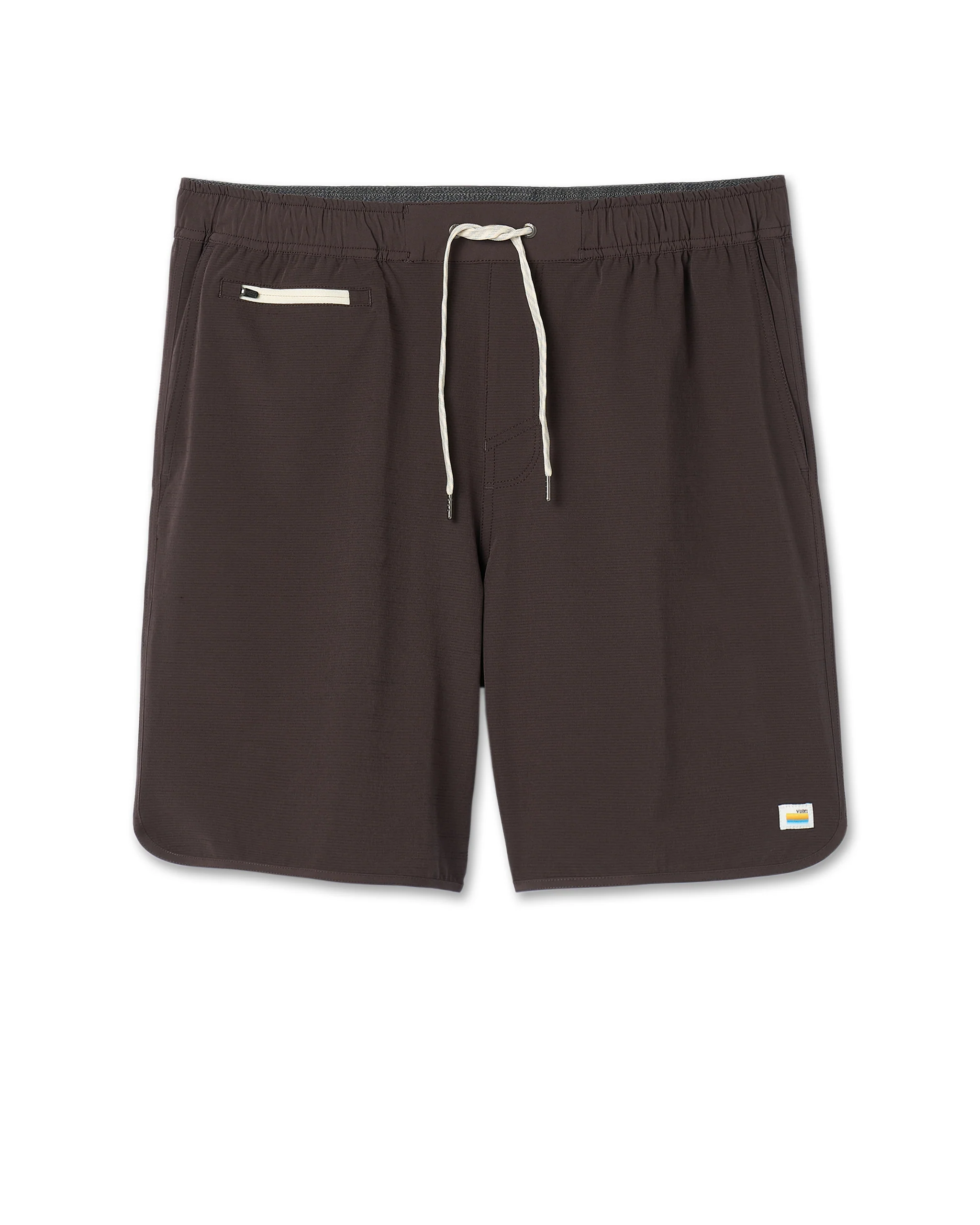 Banks Short Unlined 7" | Sangria Slub Stripe