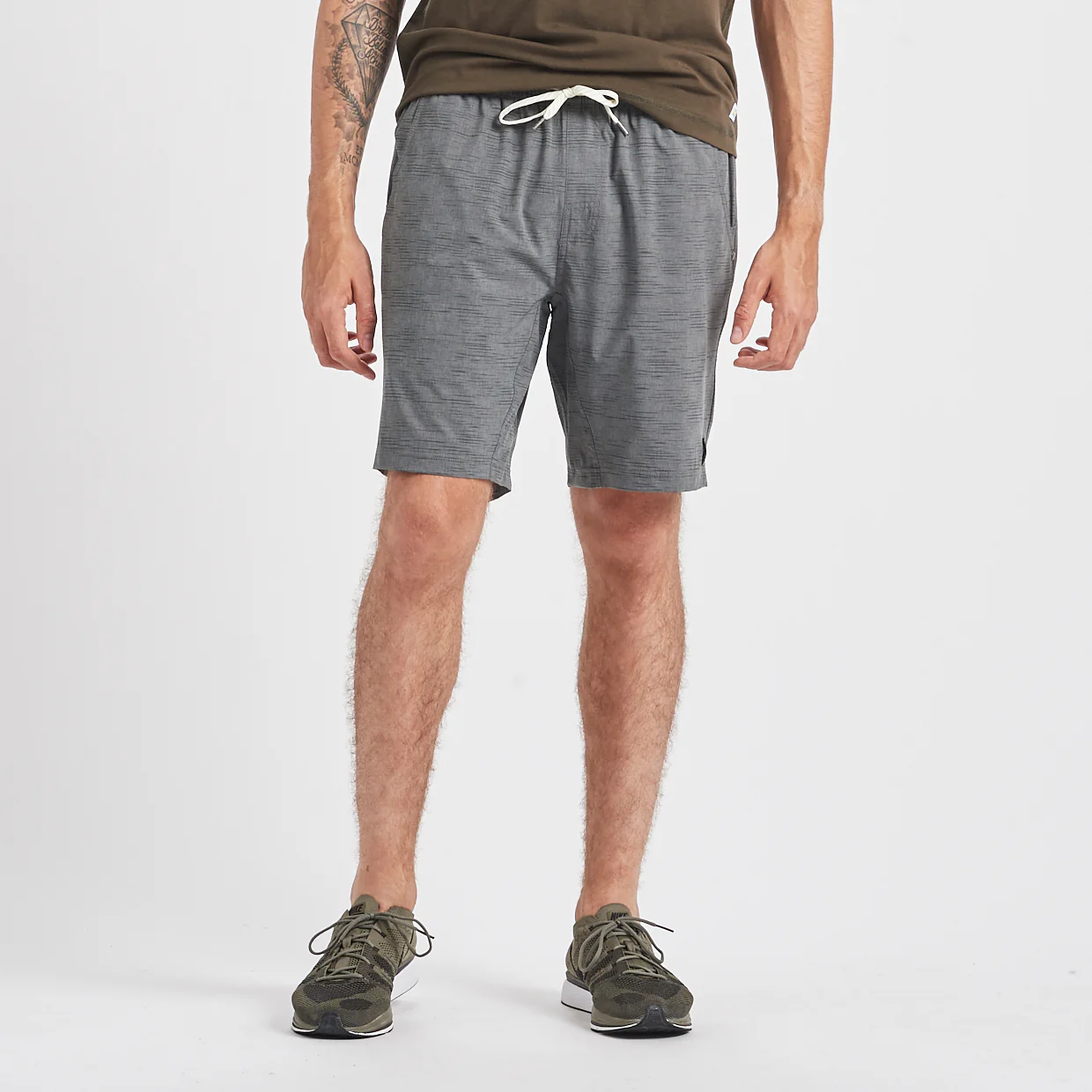 12503-kore-short-lined-7-charcoal-space-dye-1.webp Kore Short Lined 7" | Charcoal Space Dye
