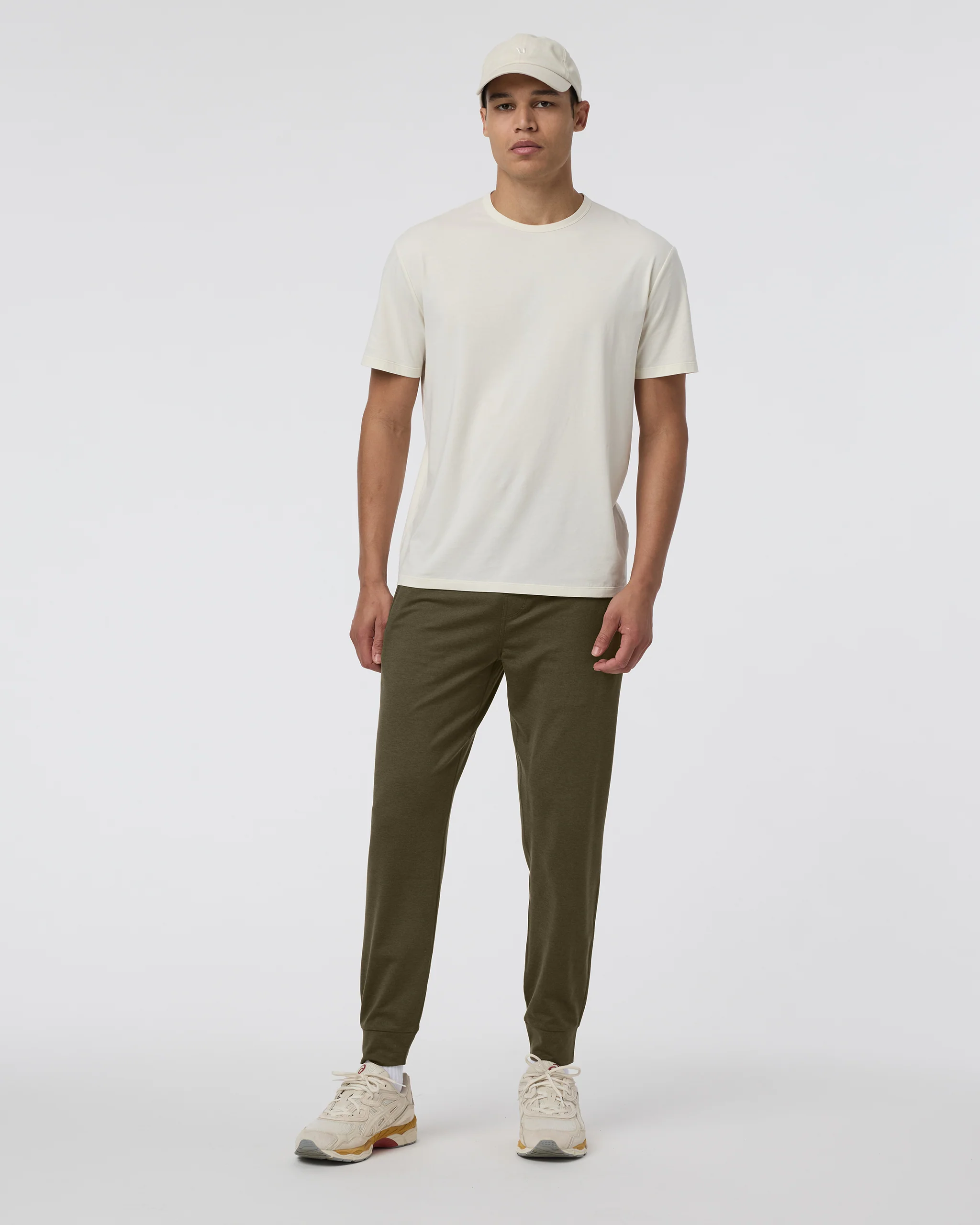 Ponto Performance Jogger | Moss Green Heather