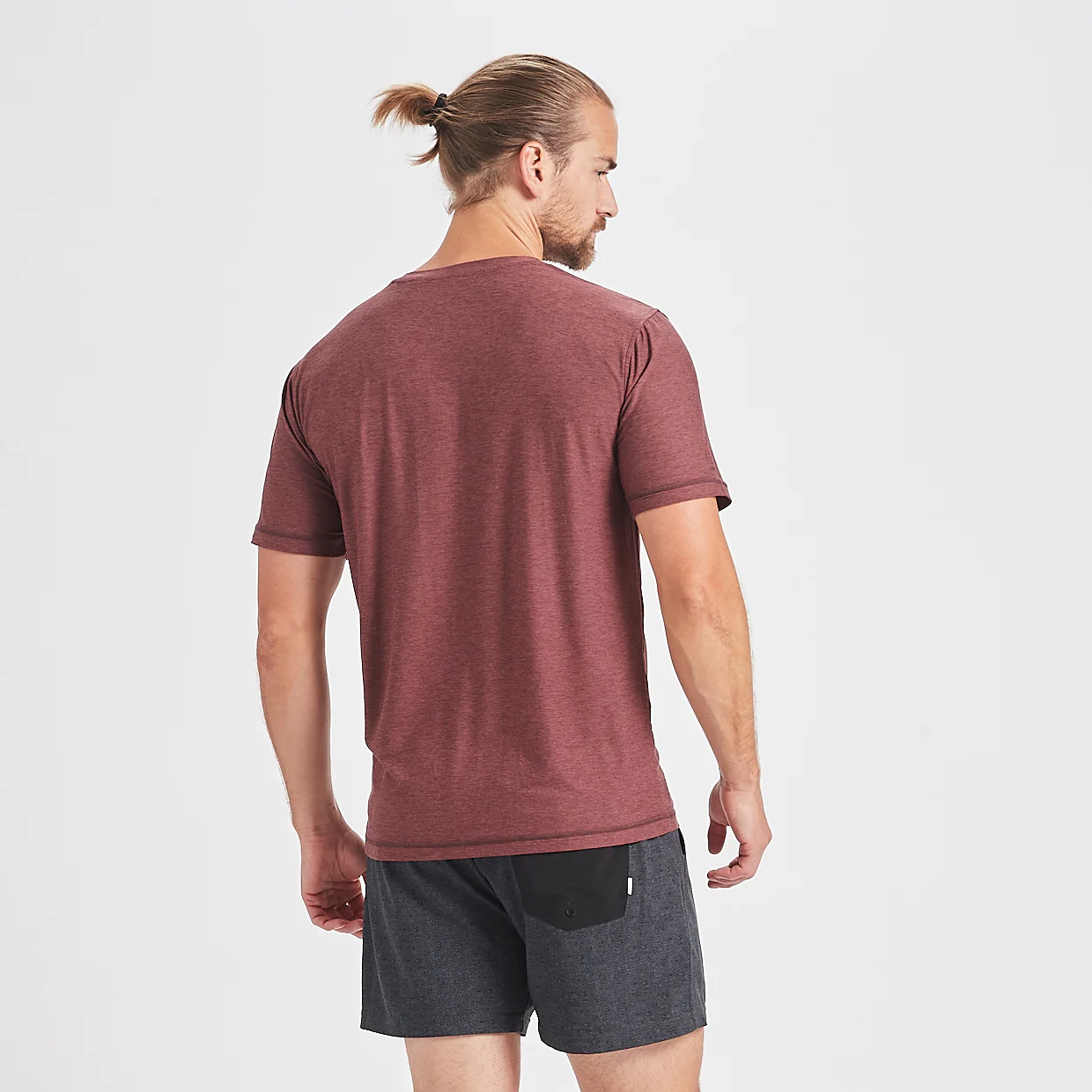 Strato Tech Tee | Fig Heather