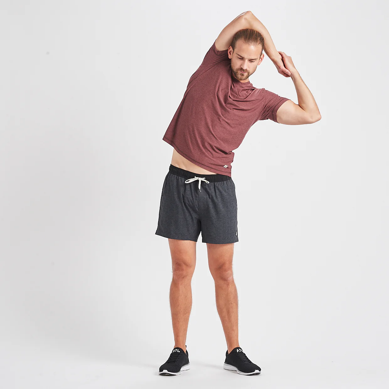 Strato Tech Tee | Fig Heather