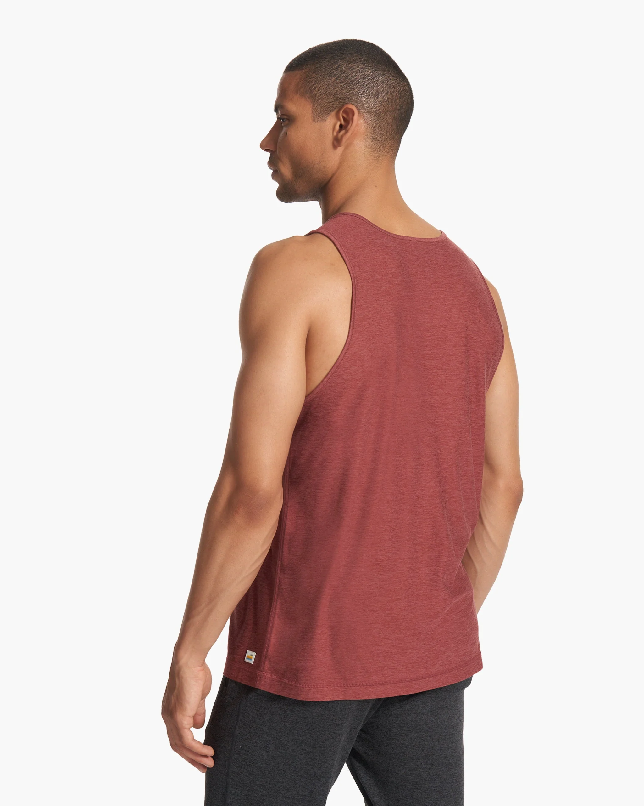 Strato Tech Tank | Earth Red Heather