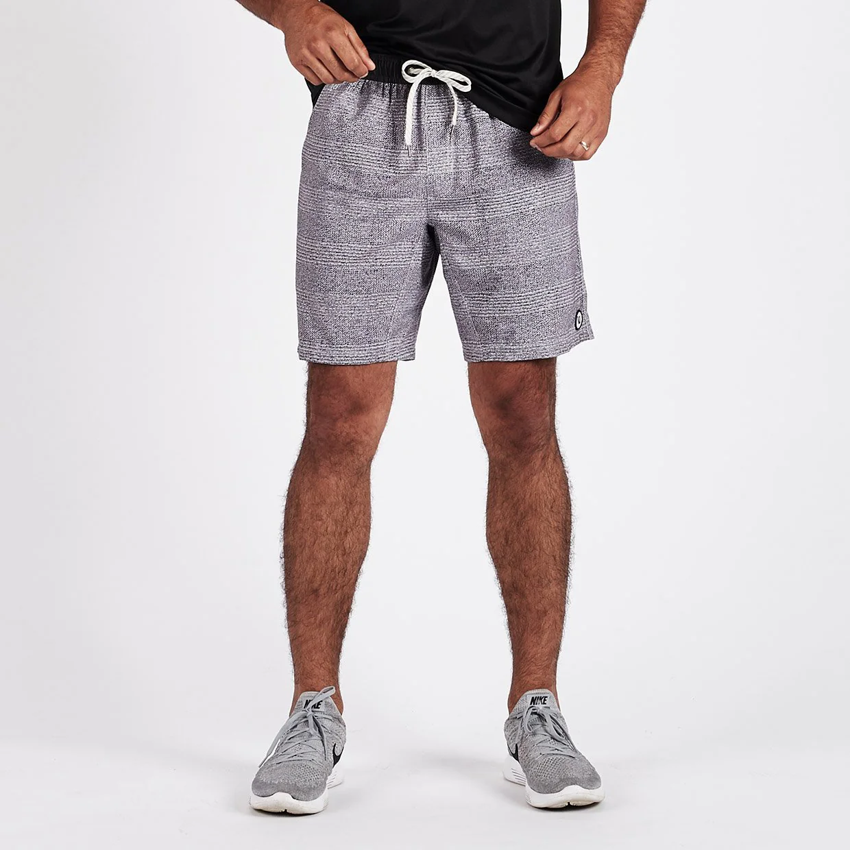 Kore Short | Grey Weave Texture