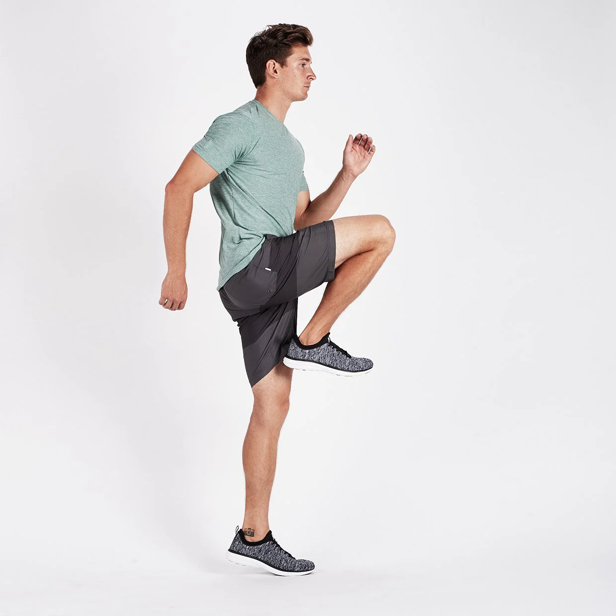 Strato Tech Tee | Aloe Heather