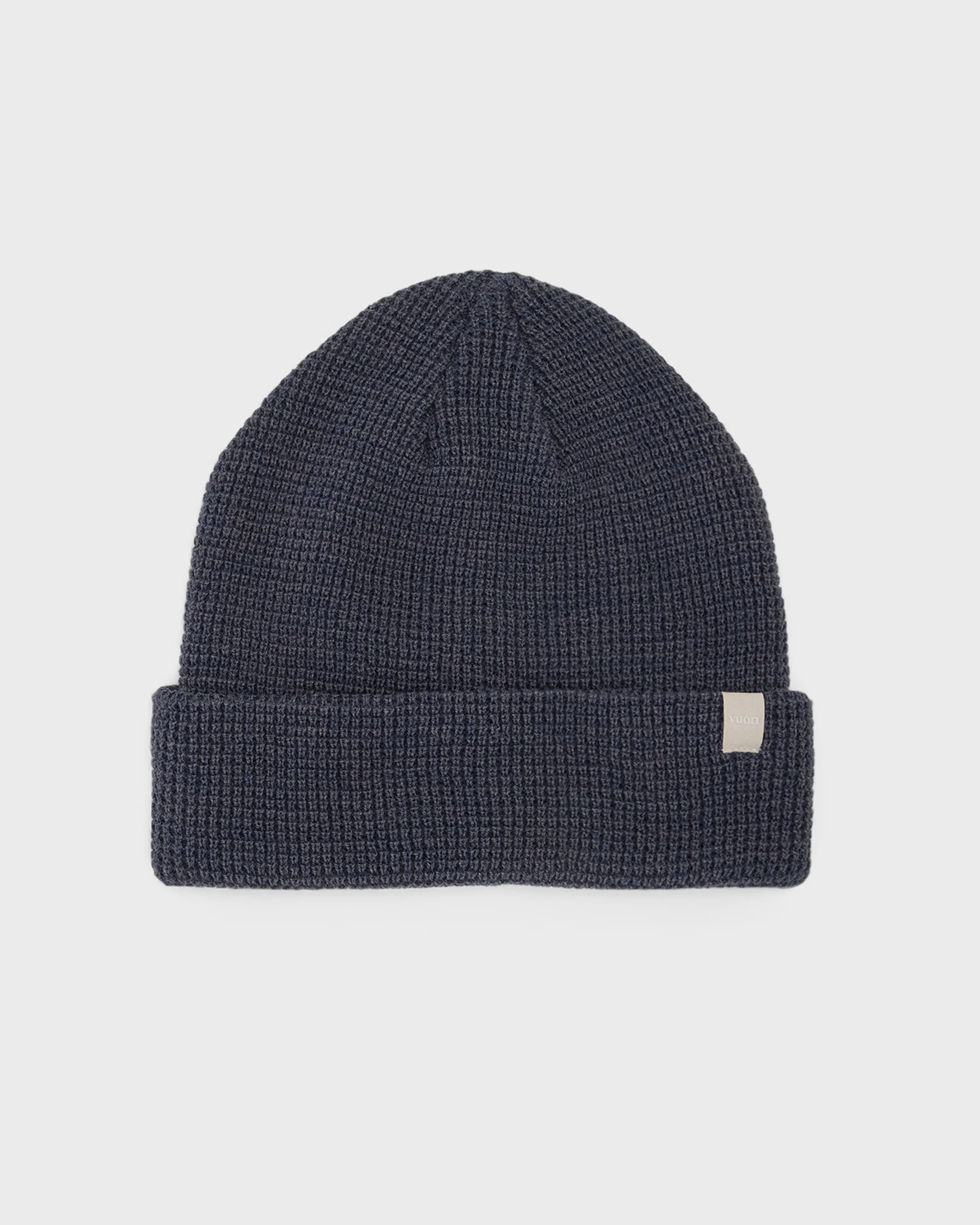 Alpine Waffle Beanie | Azure