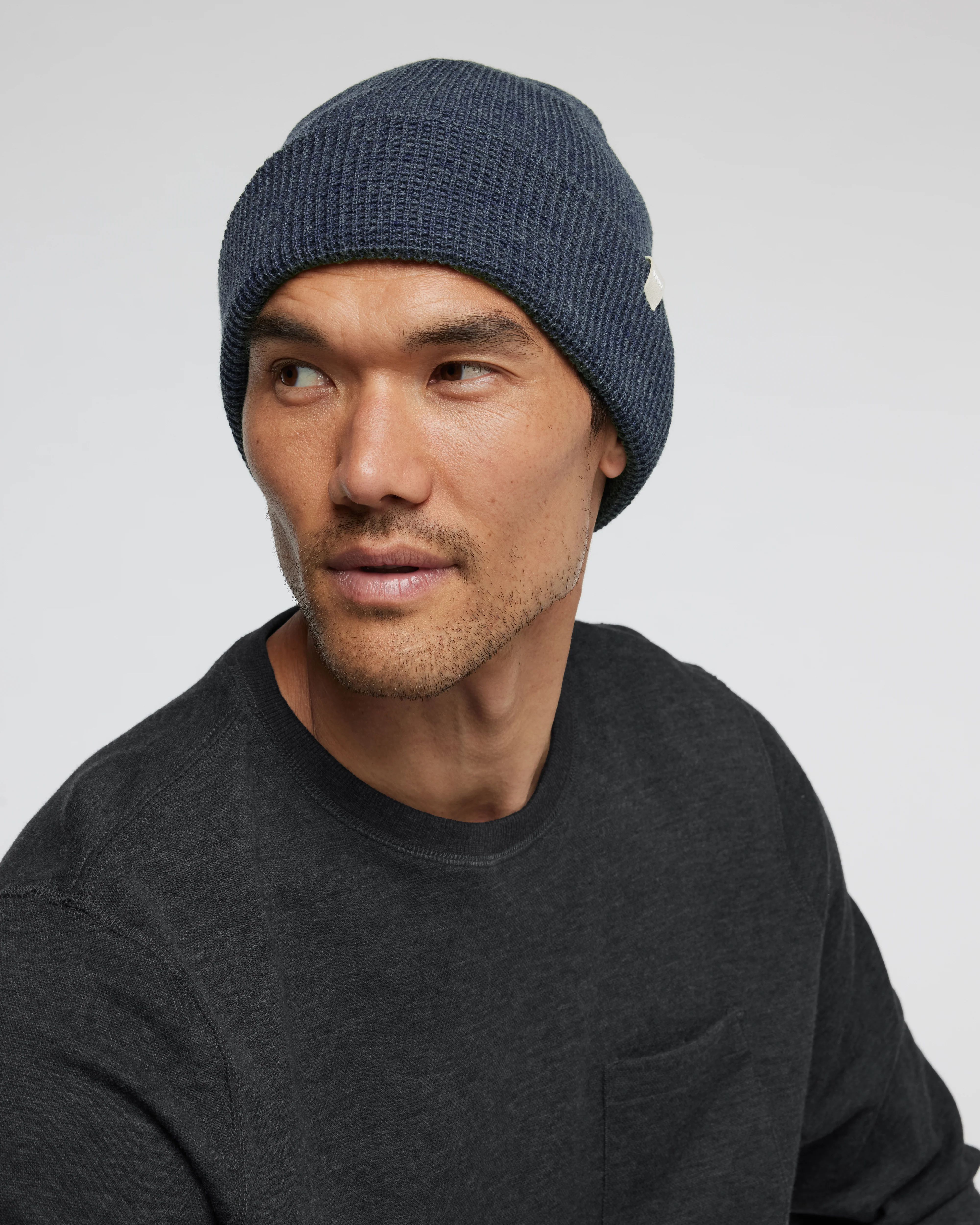 Alpine Waffle Beanie | Azure
