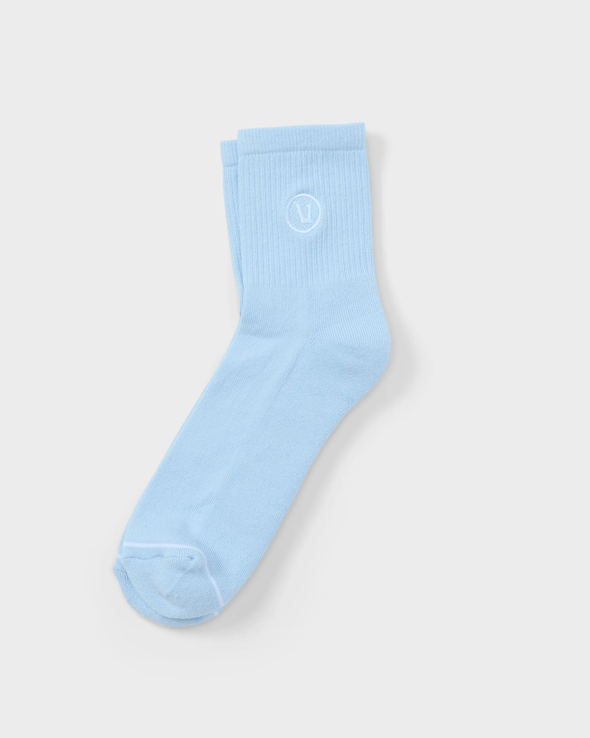 13168-half-crew-sock-crystal-blue-1.webp Half Crew Sock | Crystal Blue