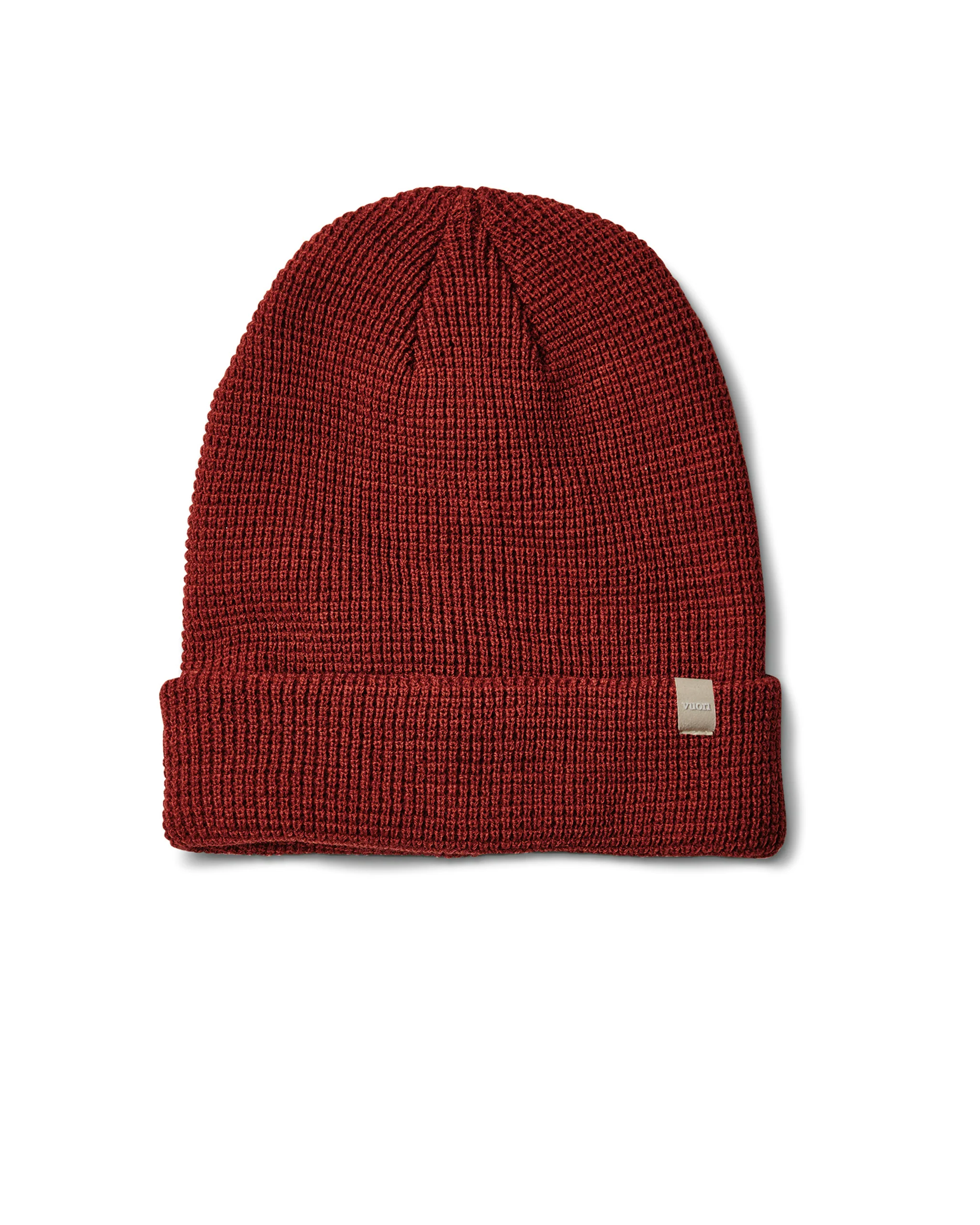 13187-alpine-waffle-beanie-currant-1.webp Alpine Waffle Beanie | Currant
