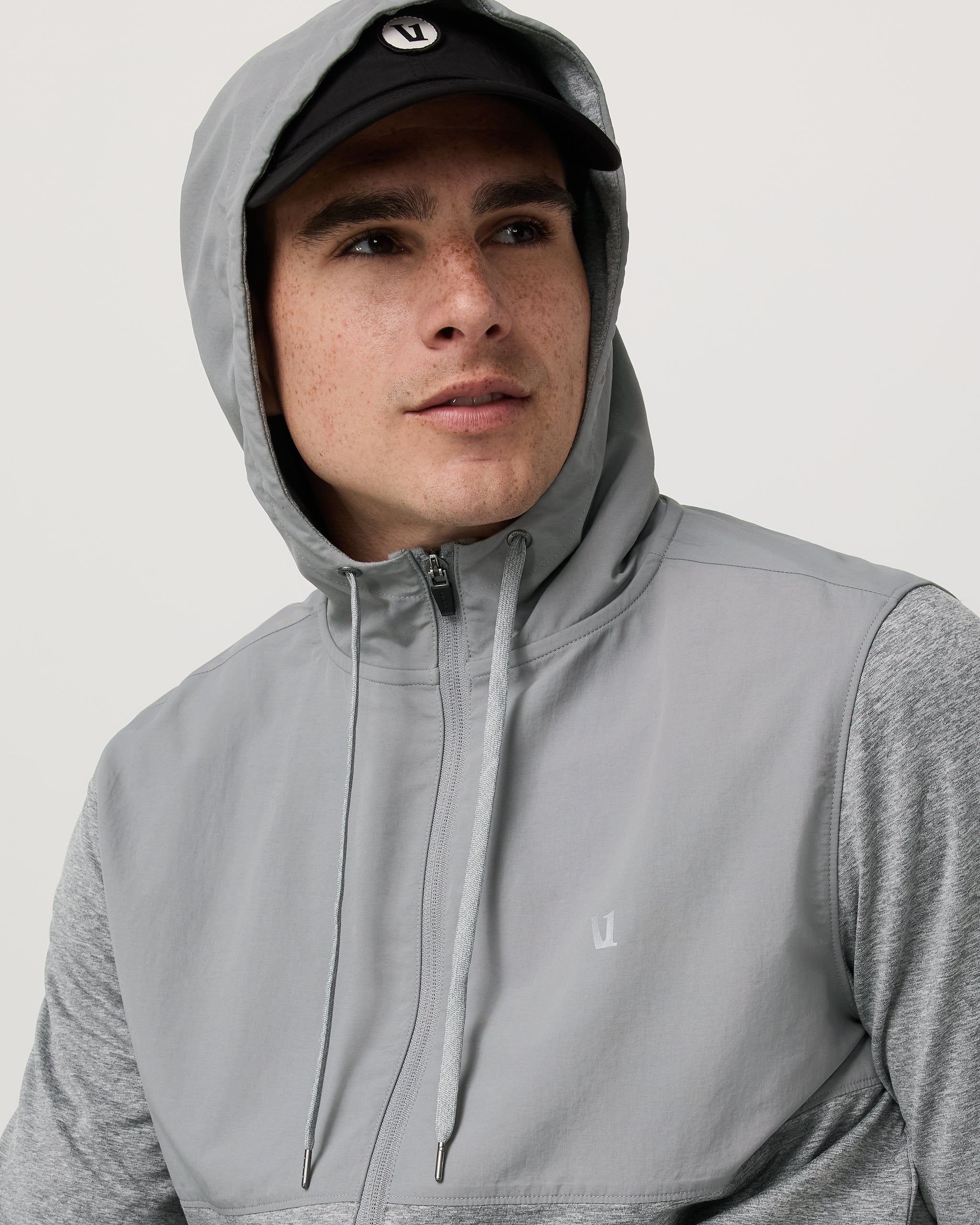 13366-sunday-element-jacket-grey-heather-1.jpg Sunday Element Jacket | Grey Heather