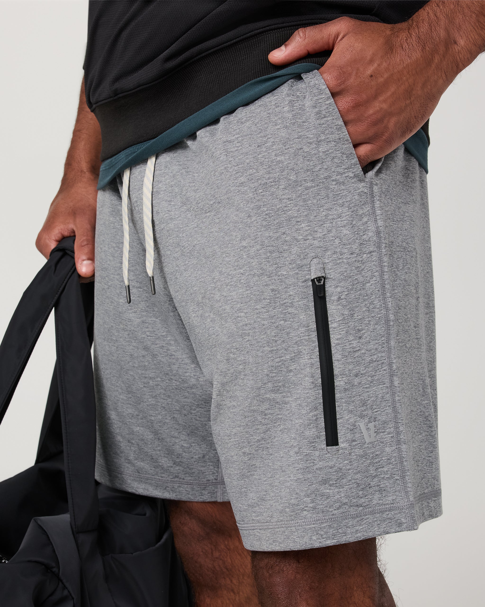 13375-sunday-performance-short-8-grey-heather-1.jpg Sunday Performance Short 8" | Grey Heather